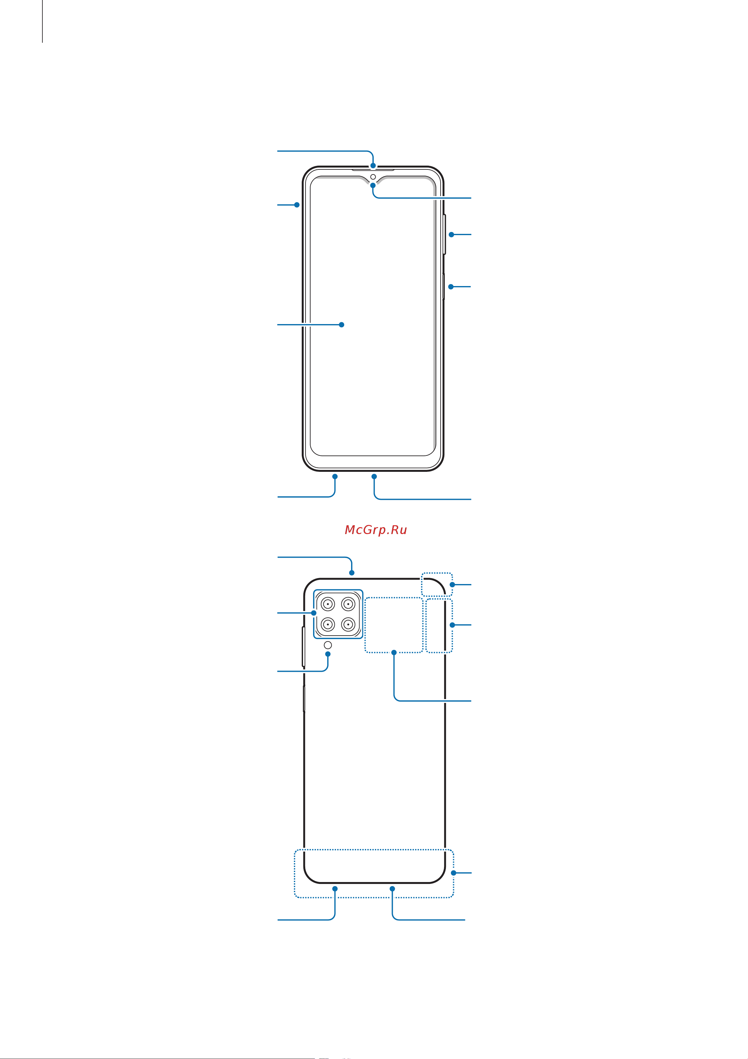 Samsung Galaxy A12 4/64Gb Blue (SM-A127F/DS) [10/105] Внешний вид устройства