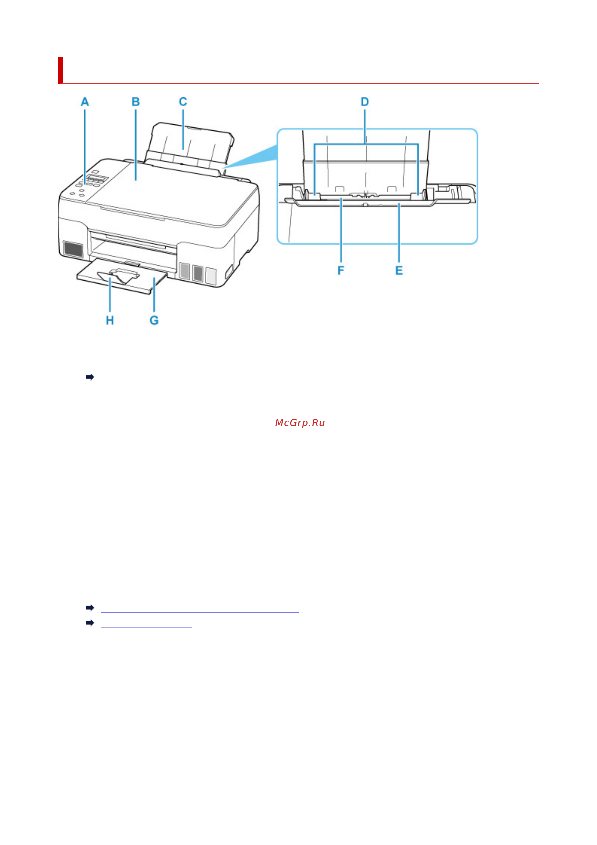 Canon PIXMA G2460 [104/351] Вид спереди