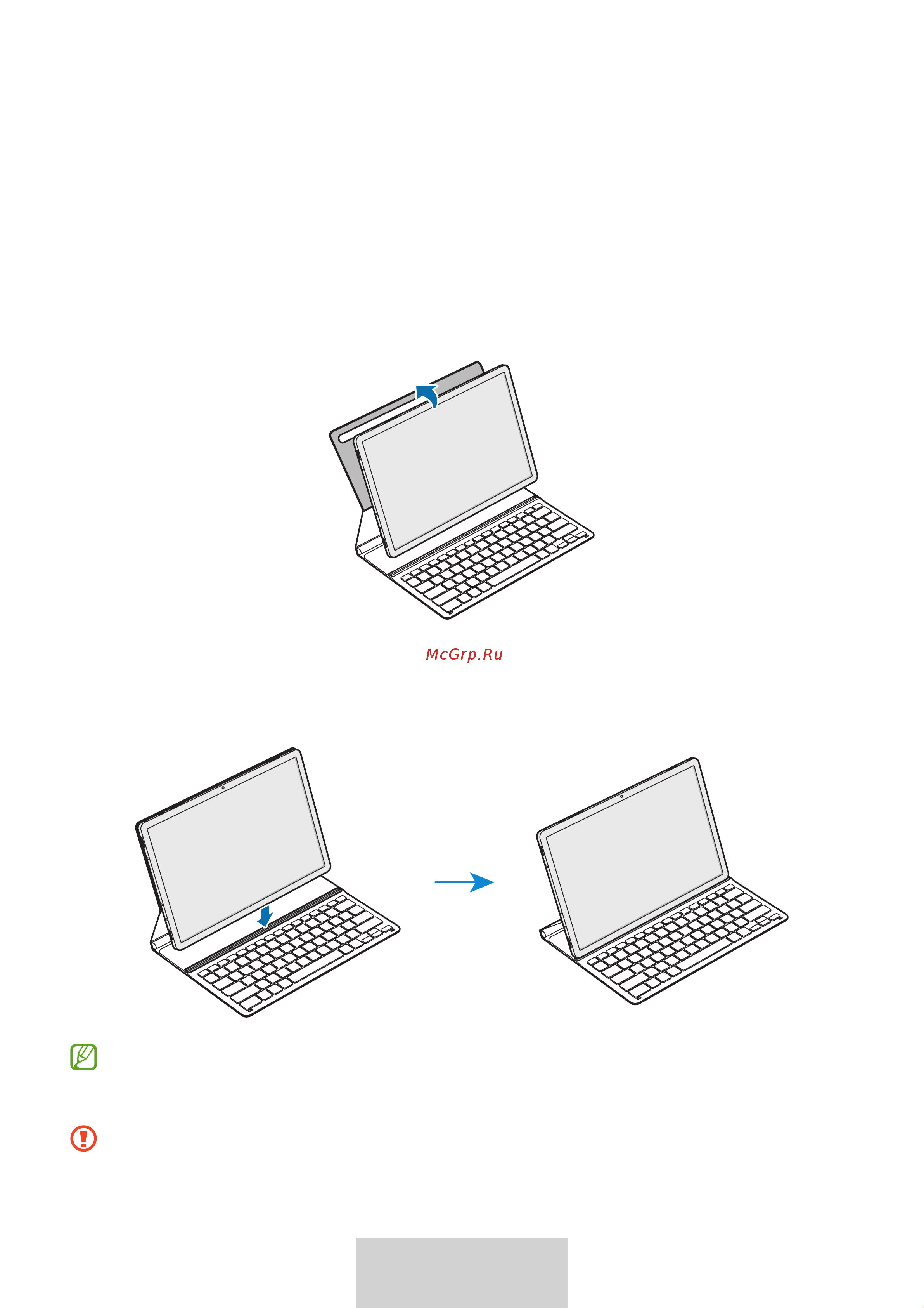Samsung Book Cover Tab S8+/S7+/S7 FE черный (русская раскладка) [205/308] การใช แป นพ มพ