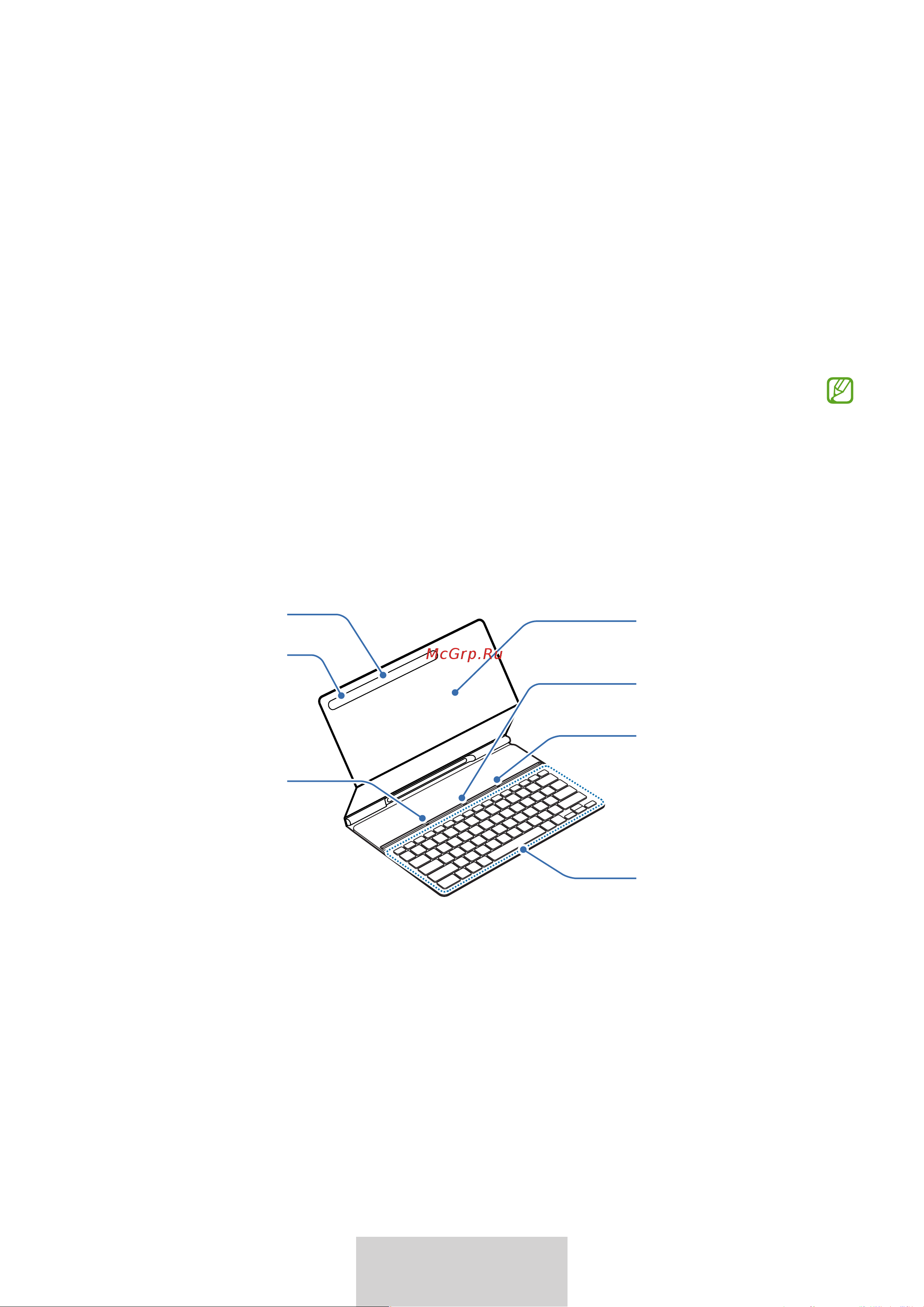 Samsung Book Cover Tab S8+/S7+/S7 FE черный (русская раскладка) [212/308] راک هب عورش