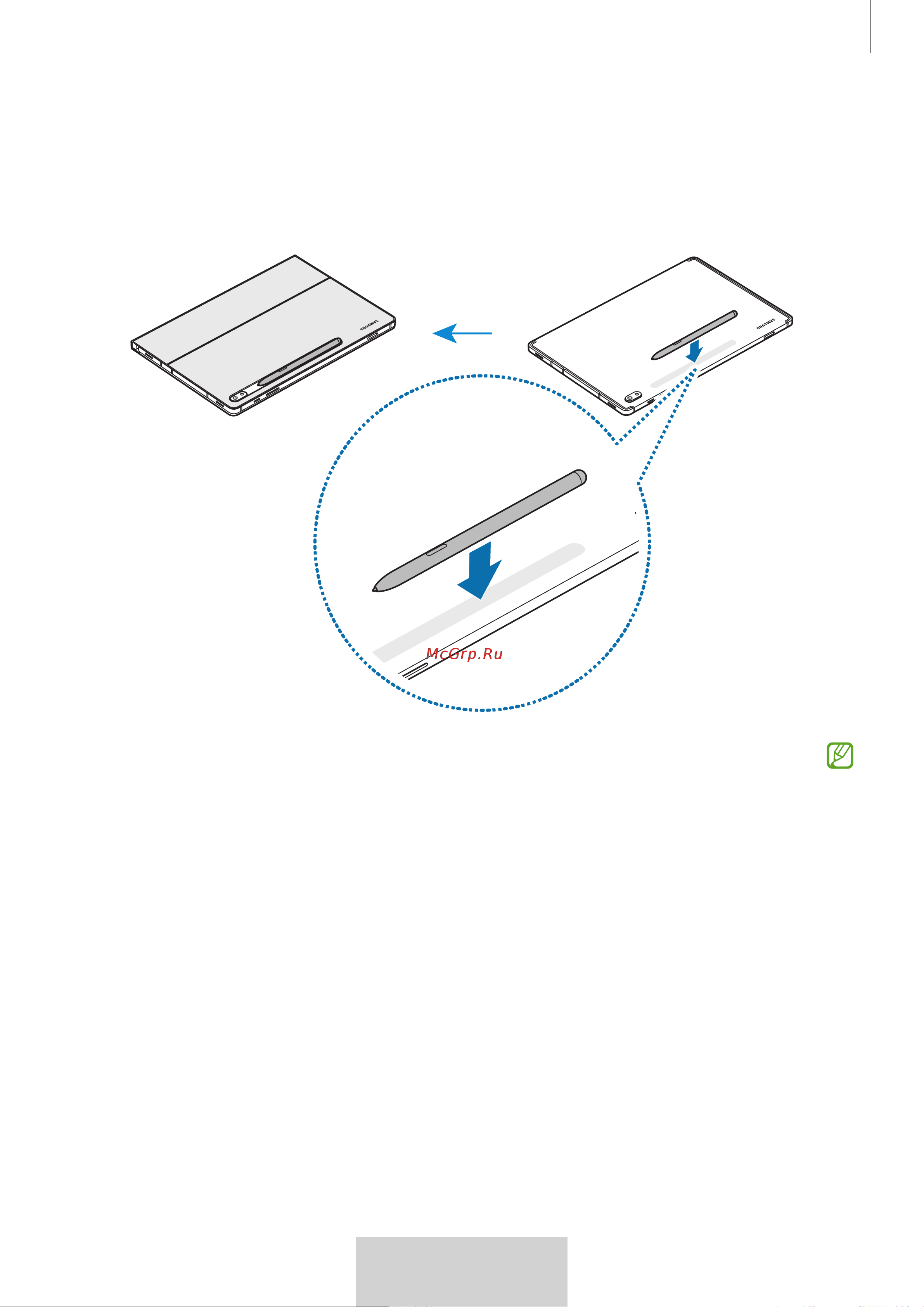 Samsung Book Cover Tab S8+/S7+/S7 FE черный (русская раскладка) [216/308] S pen ندرک لصو