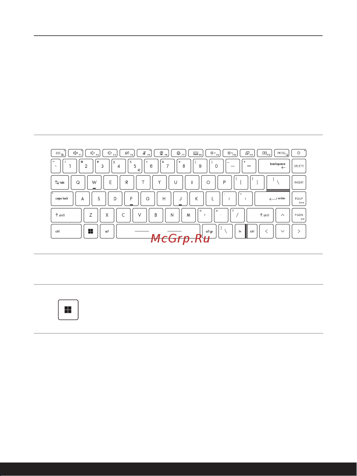 MSI Prestige 15 A12SC-220RU [23/72] Использование клавиатуры