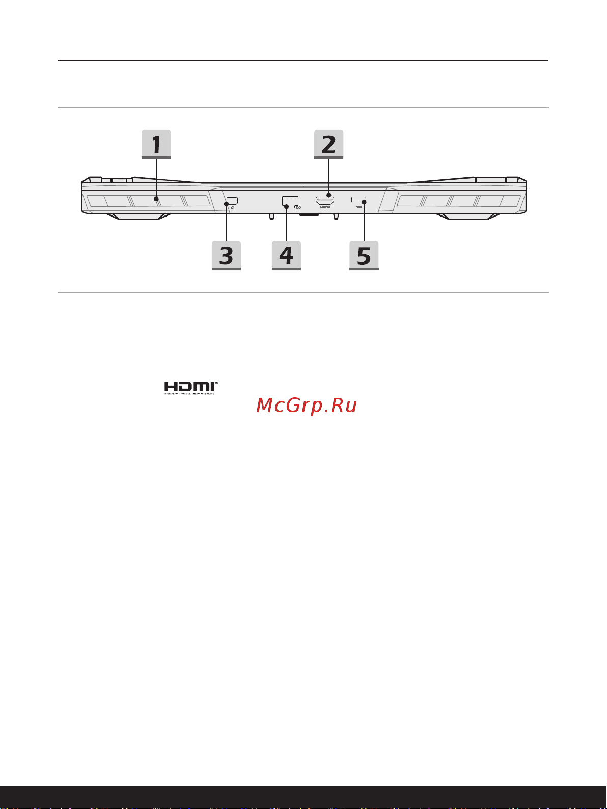 MSI Vector GP76 12UGSO-887RU [19/60] Вид сзади