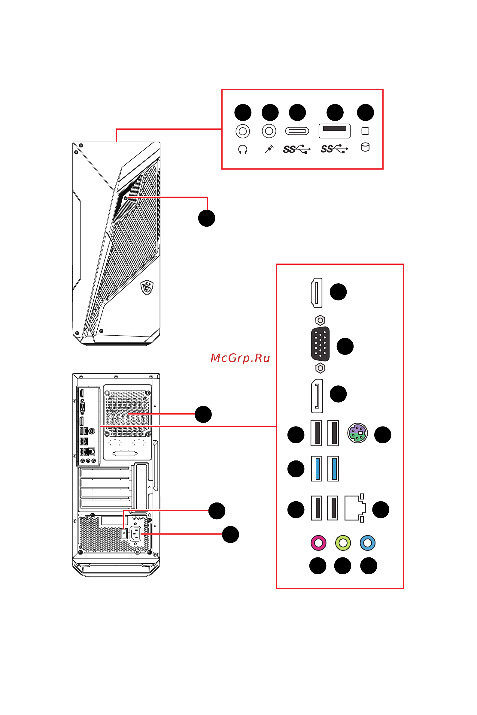 MSI MAG Infinite S3 11TG-200RU [4/27] Информация о системе