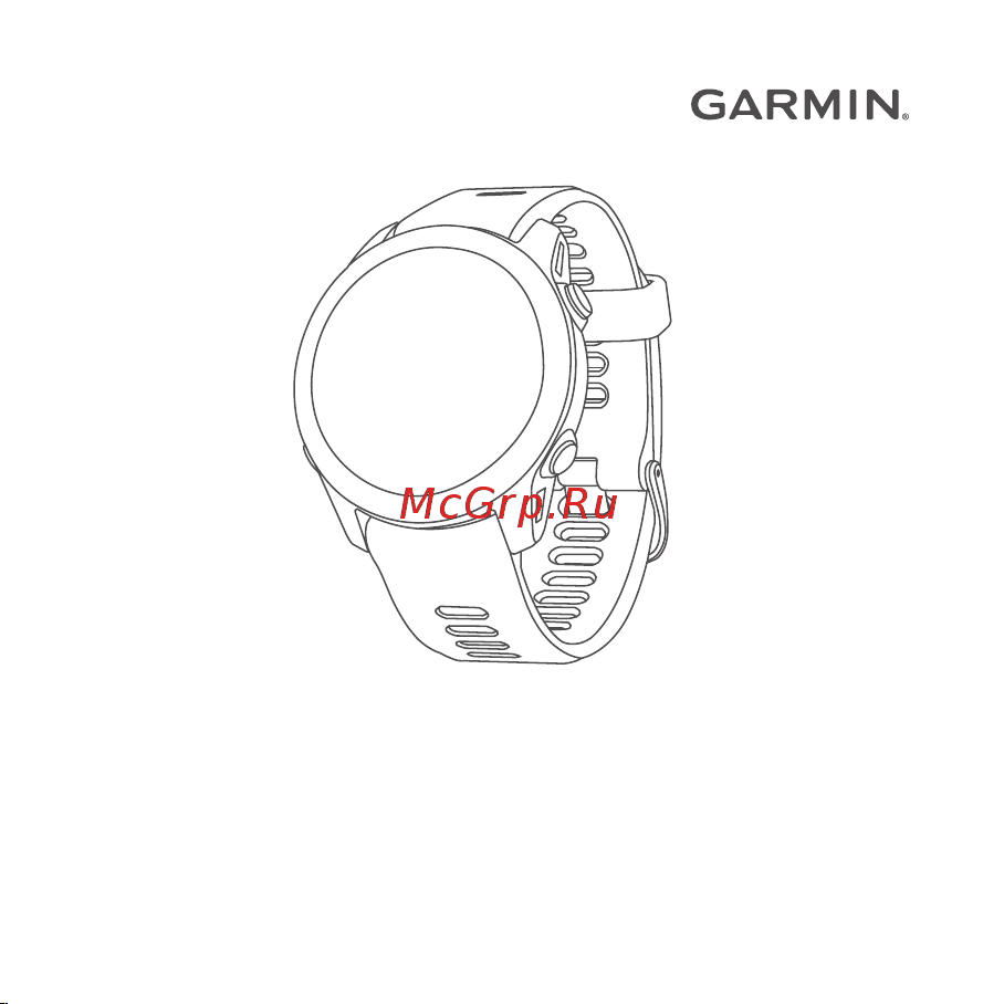 Garmin Forerunner 955 Solar Black (010-02638-20) Руководство по эксплуатации онлайн