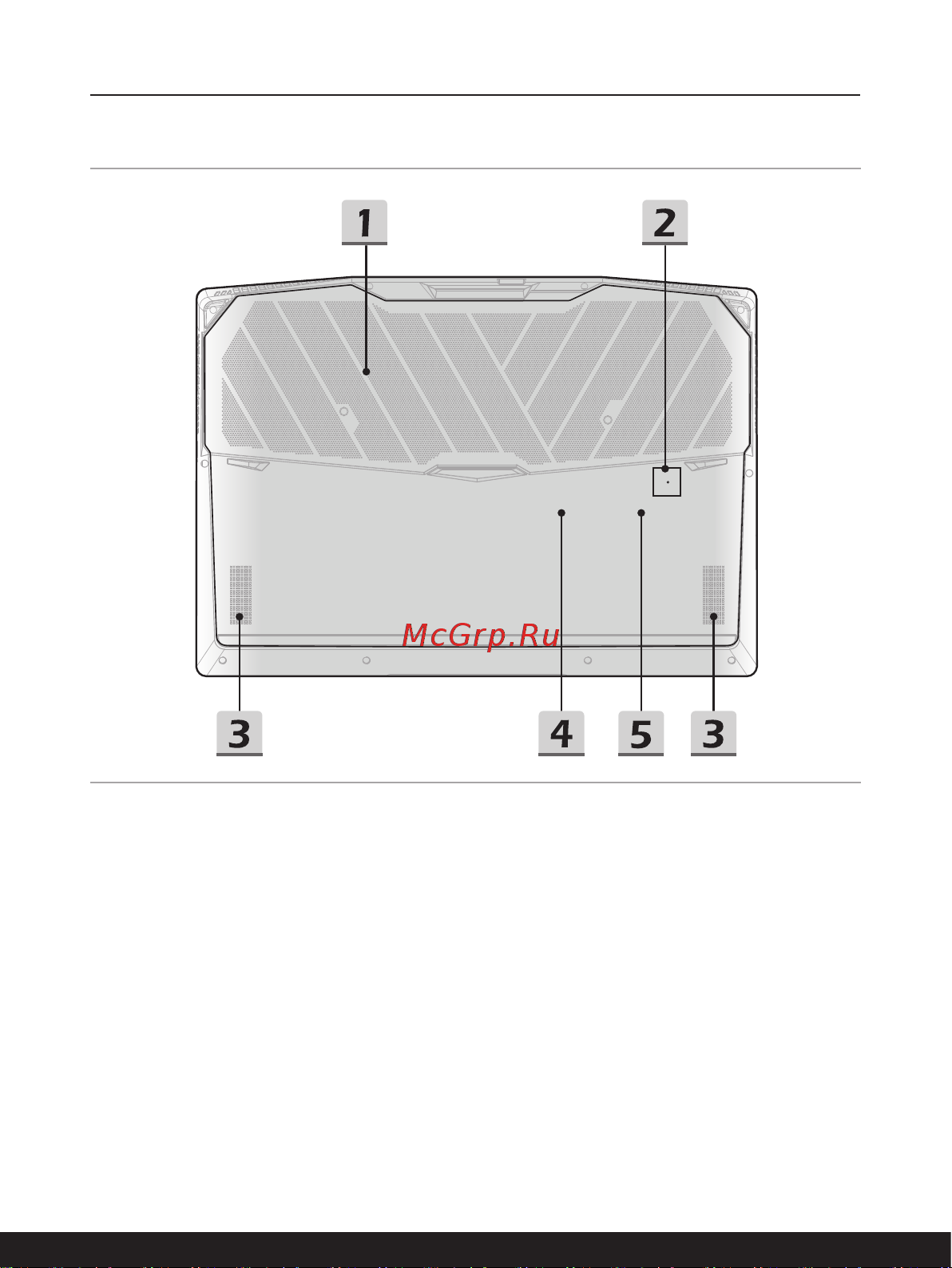 MSI Stealth 17 Studio A13VI-064RU (MS-17P2) [22/76] Вид снизу