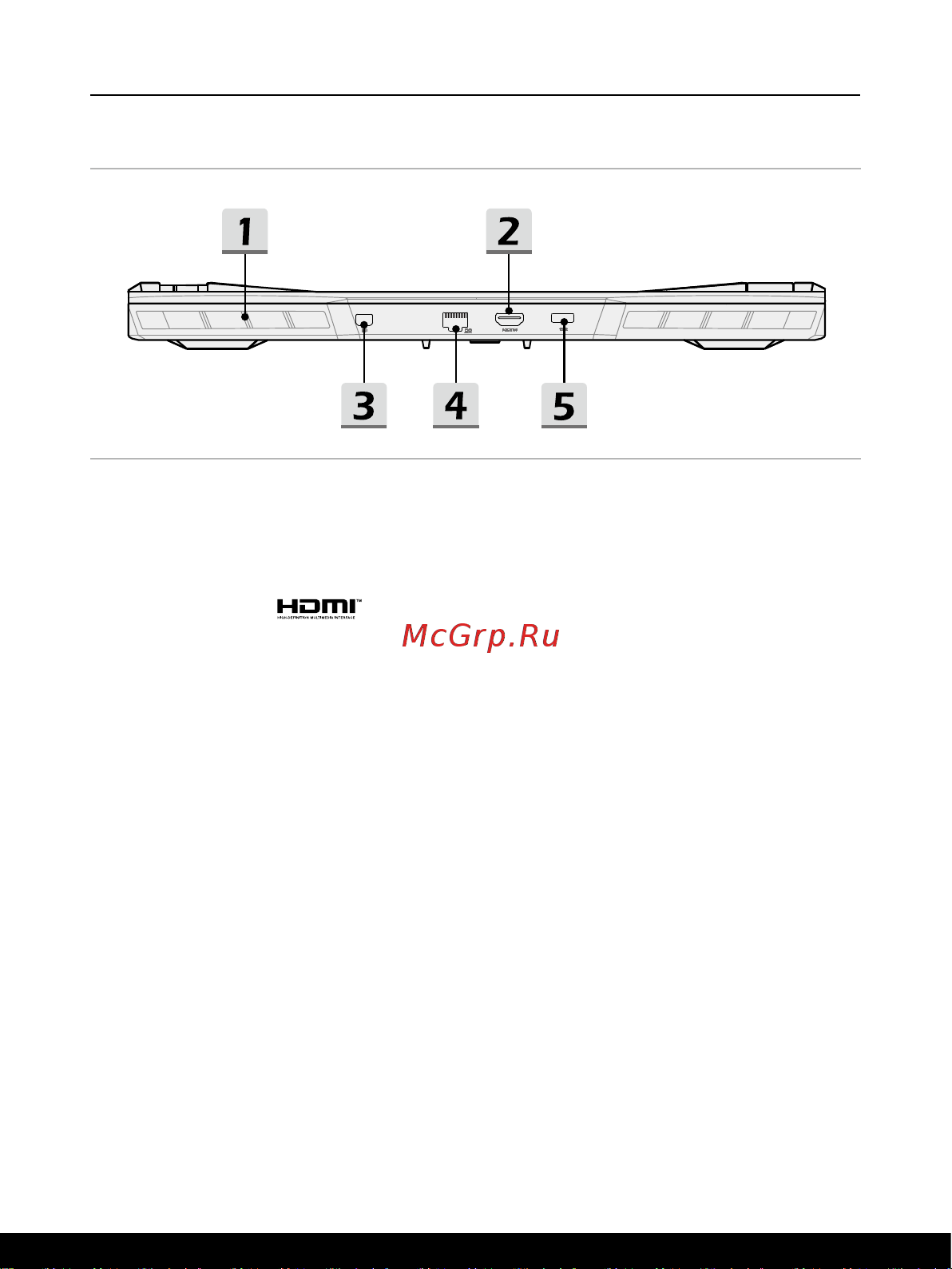 MSI Vector GP77 13VG-070RU [20/72] Вид сзади