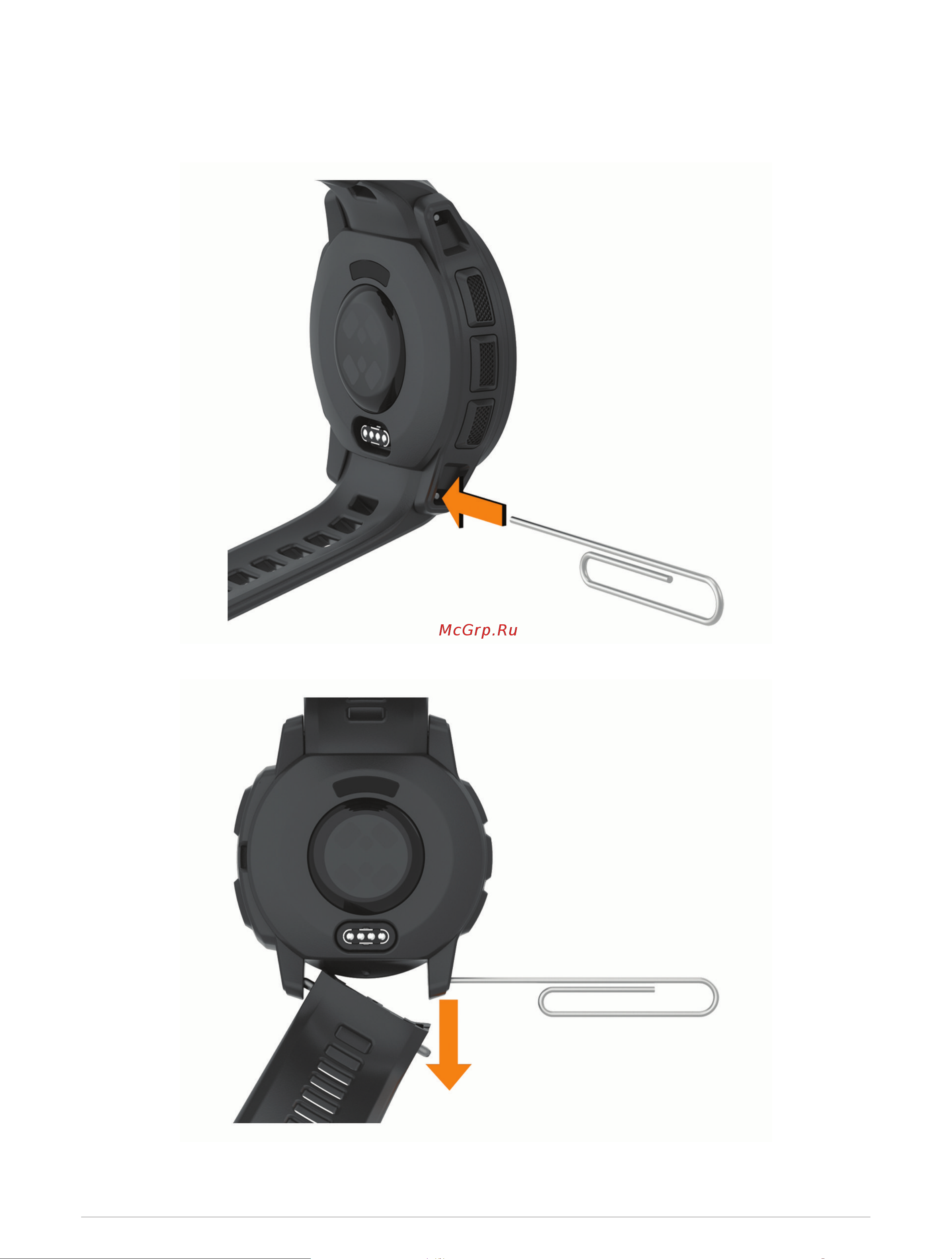 Garmin Instinct 2 Solar Graphite (010-02627-00) [103/132] Замена ремешков