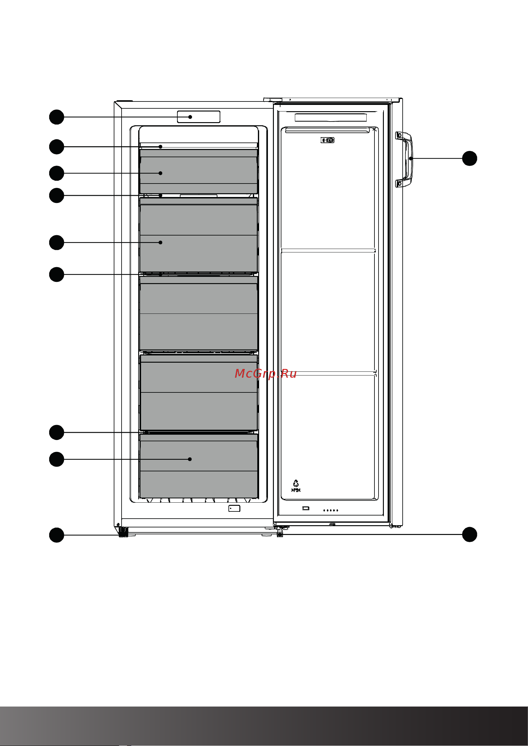 Hiberg FR-20 NFW [9/24] Описание морозильника