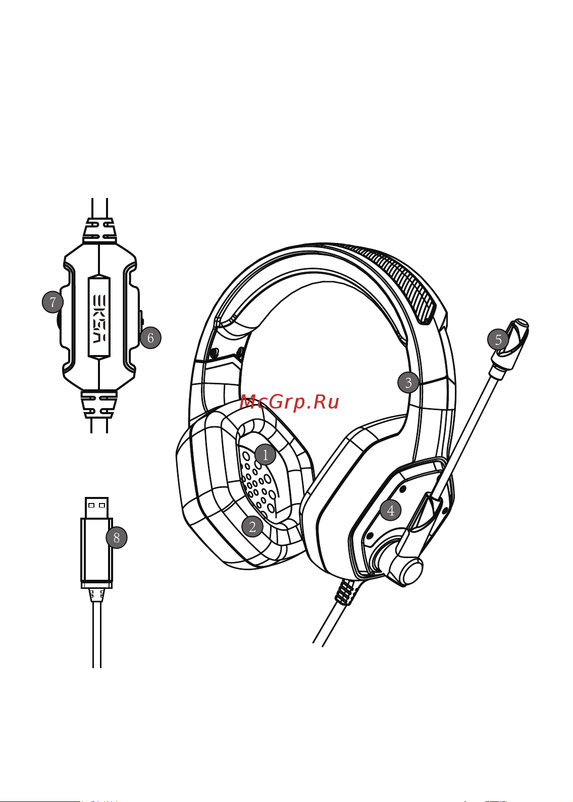 EKSA E1000 Red Руководство по эксплуатации онлайн [2/8] 790517