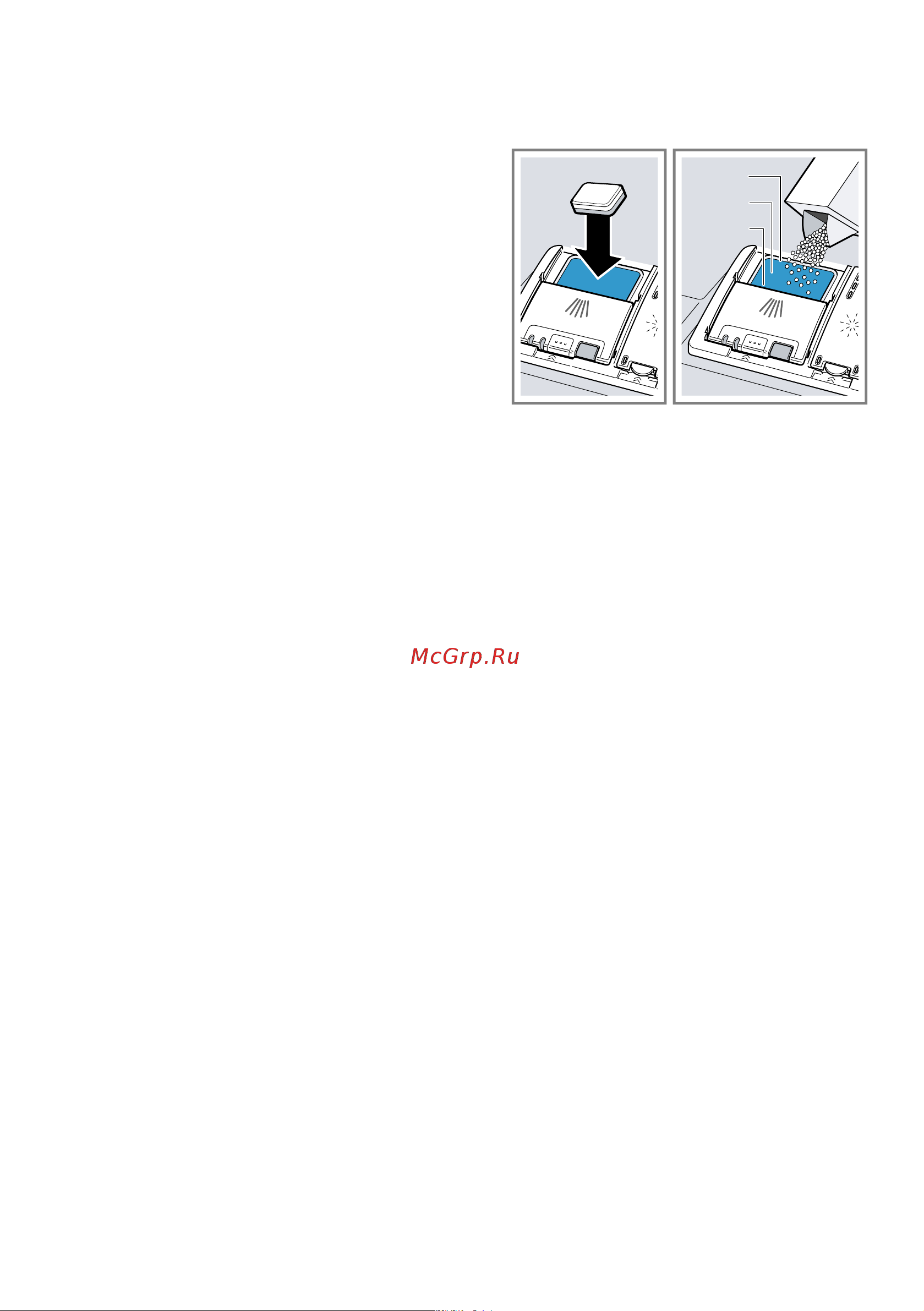 Bosch SPV4HKX33 [32/72] Зaполнение мoющeго cpeдcтва