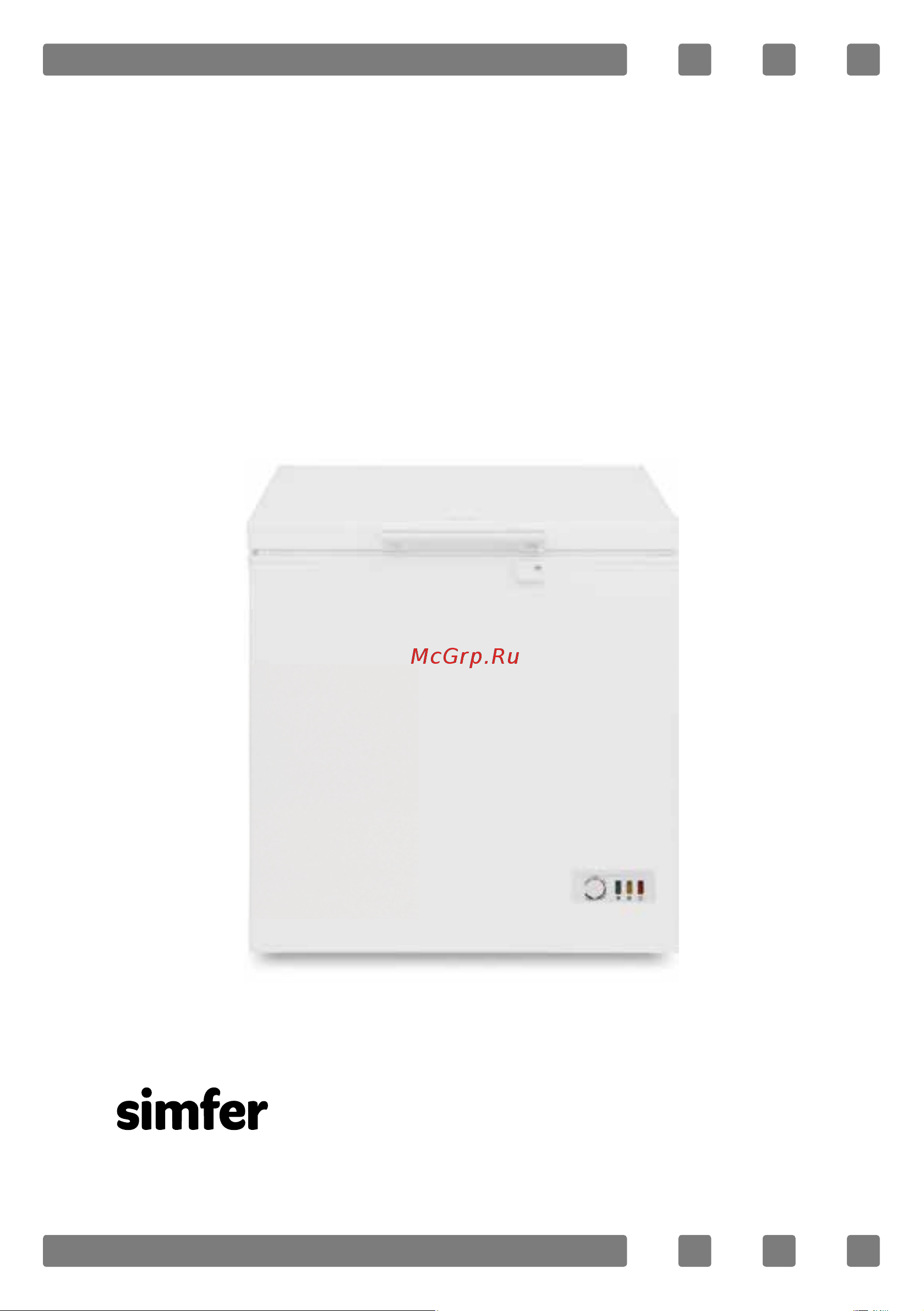 Simfer CS1150A+ [55/105] Морозильный ларь