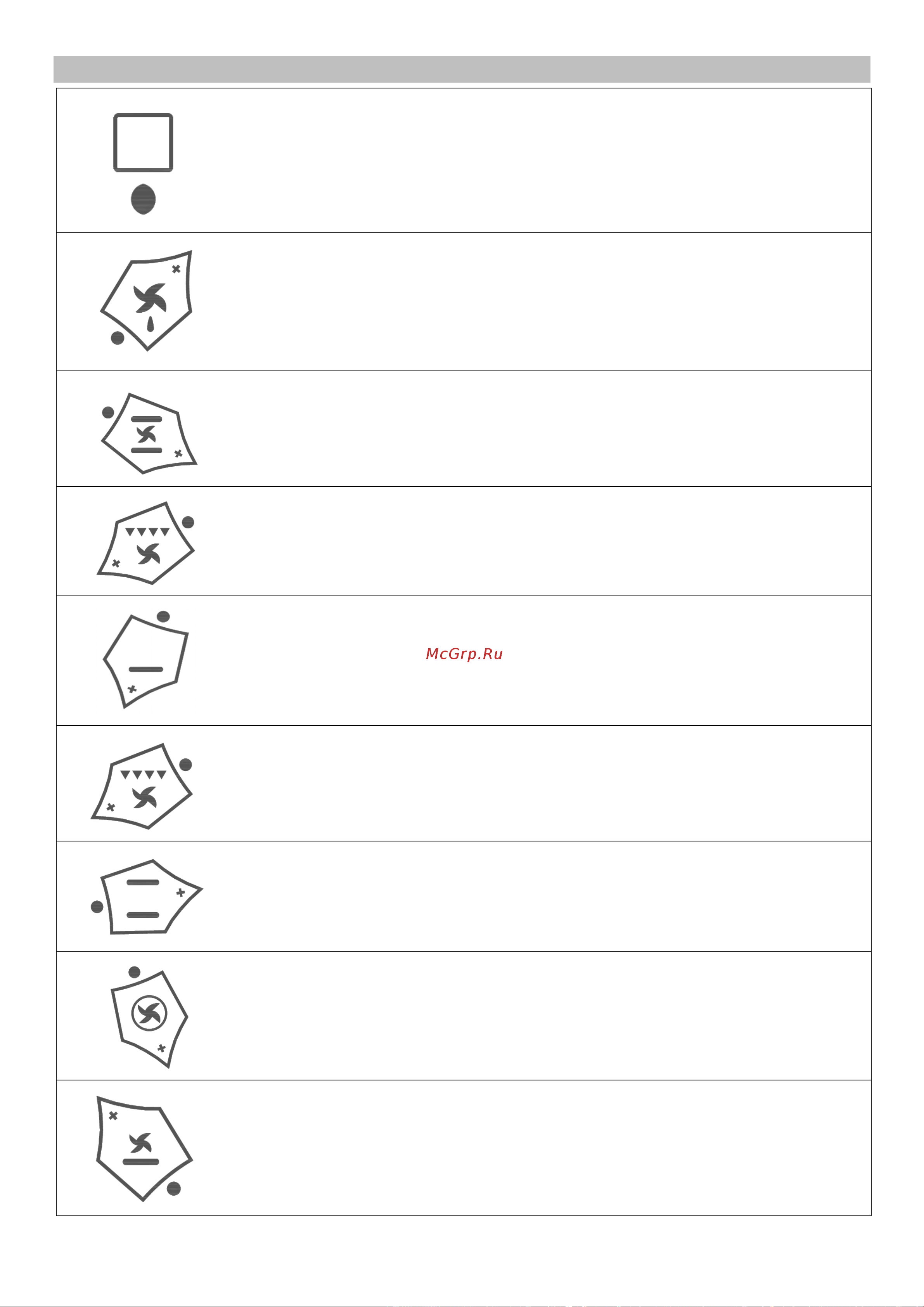 Graude BK 60.1 WM [11/17] Режимы работы