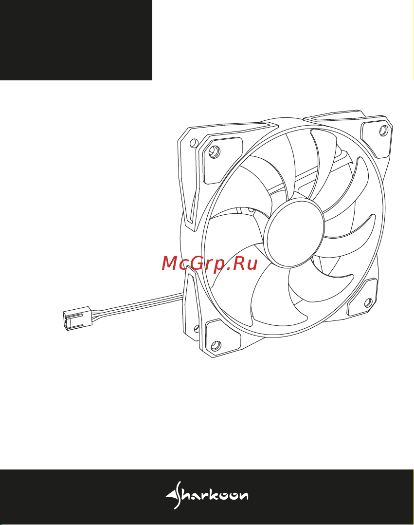 Sharkoon Pacelight RGB Fan F1 [3/6] To 3 pin fan connector