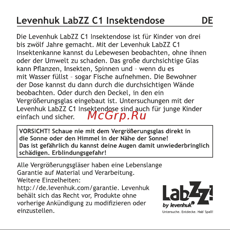 Levenhuk LabZZ C1 (69716) [4/8] Page 4