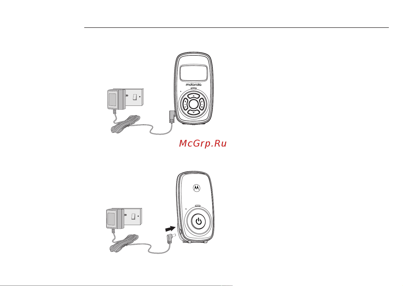 Motorola AM24 [2/9] B блок питания родительского модуля