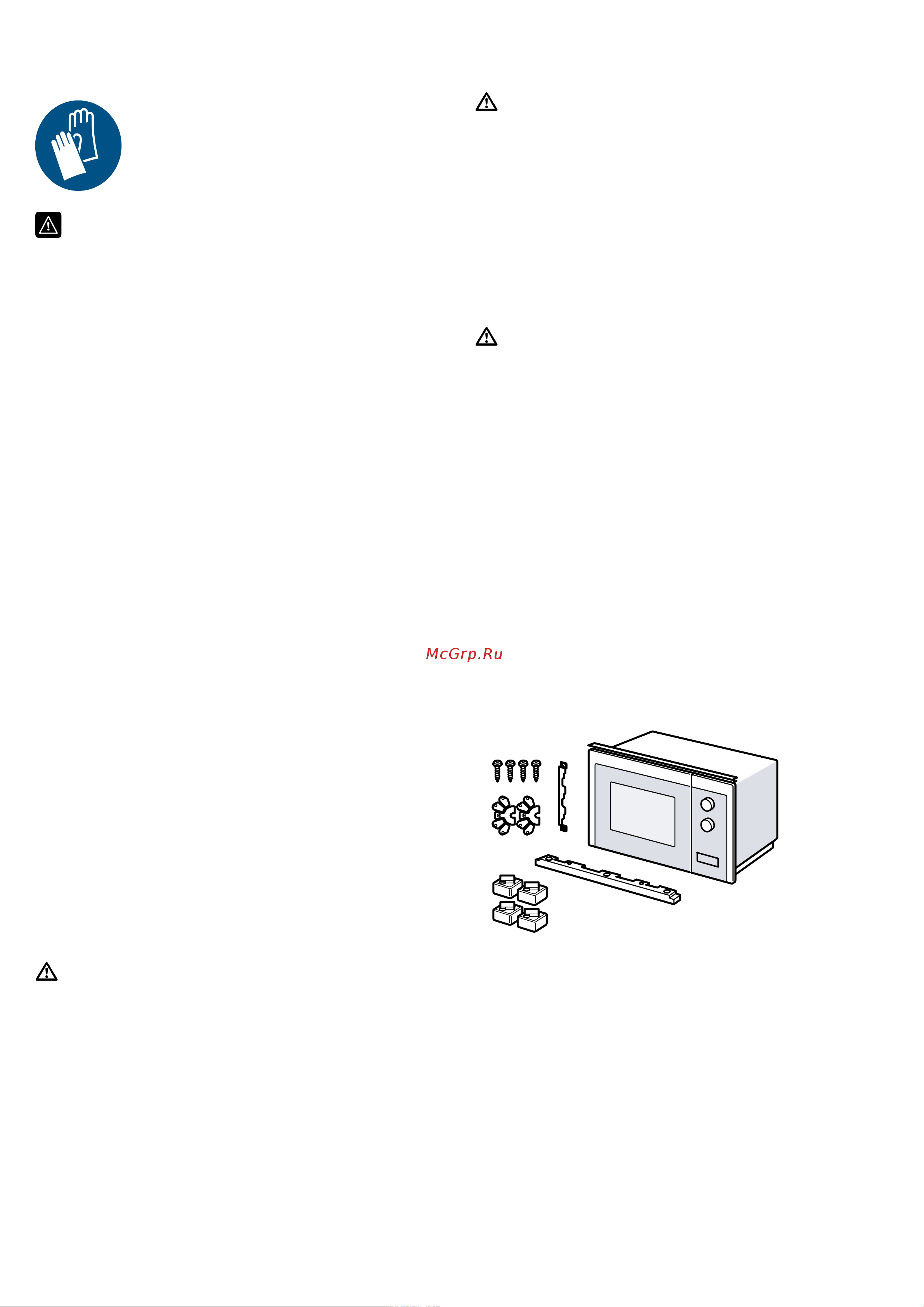 Bosch BFL 524MB0 [43/92] Sichere montage