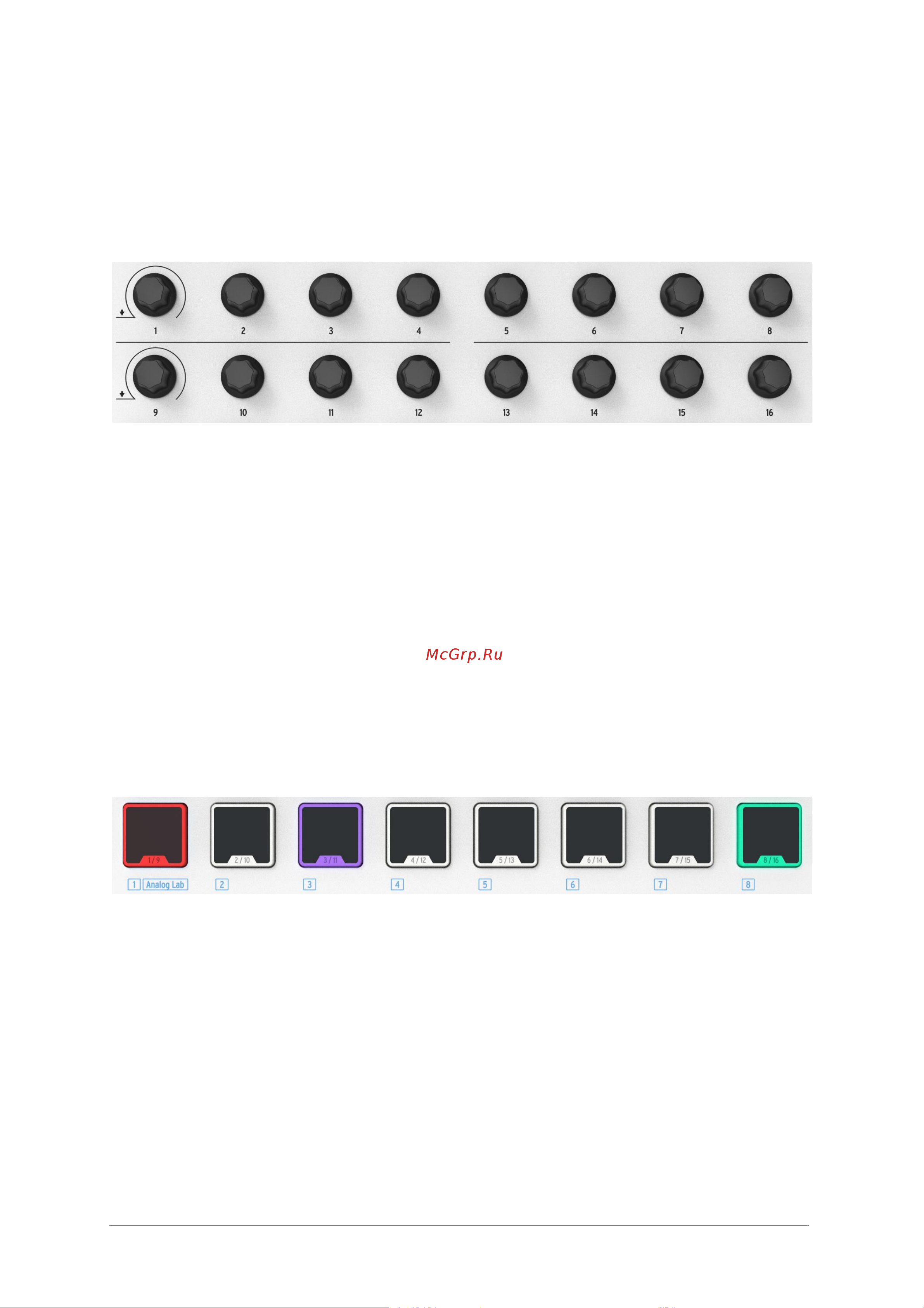 Arturia MiniLab mkII white Руководство по эксплуатации онлайн [9/18] 791214