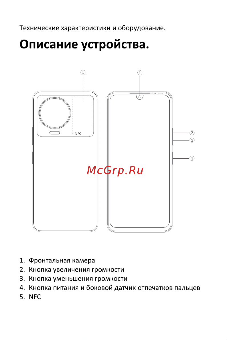 Infinix Note 12 Pro X676B 8/256Gb Gray Руководство по эксплуатации онлайн [4/11] 791629