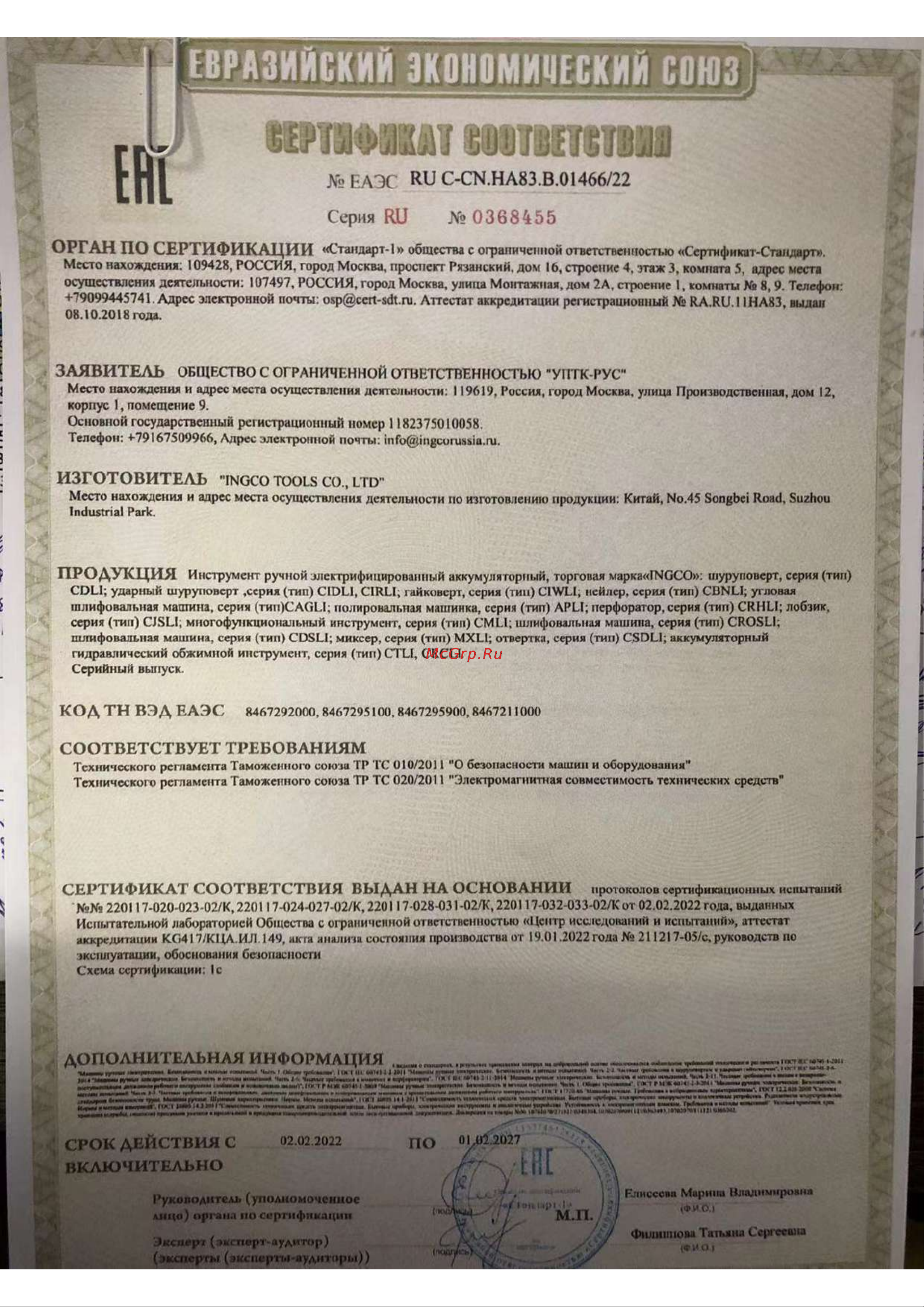 INGCO CIDLI20031 Руководство по эксплуатации онлайн