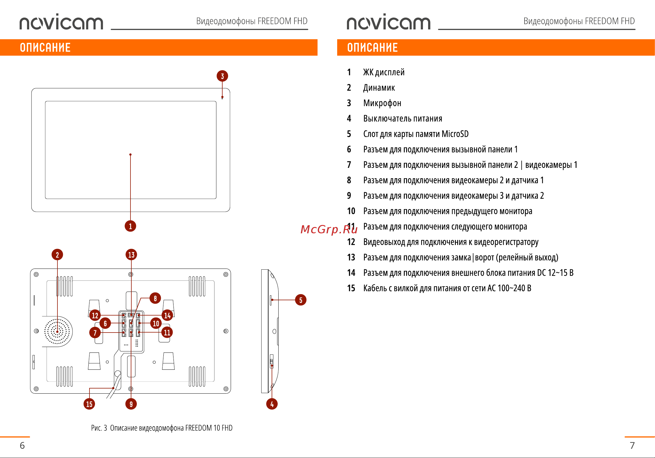 Novicam NIGHT FREEDOM 7 FHD Руководство по эксплуатации онлайн [4/33] 791835