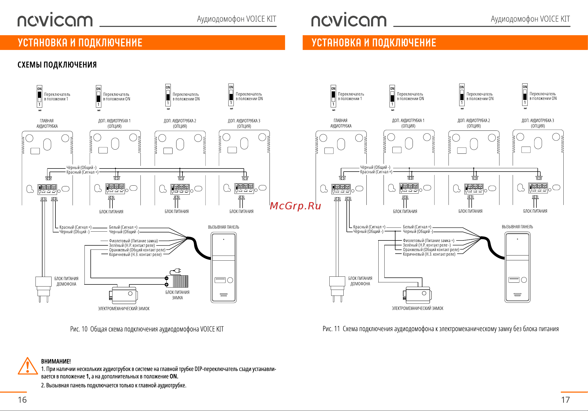 Novicam VOICE KIT Руководство по эксплуатации онлайн [9/15] 791846