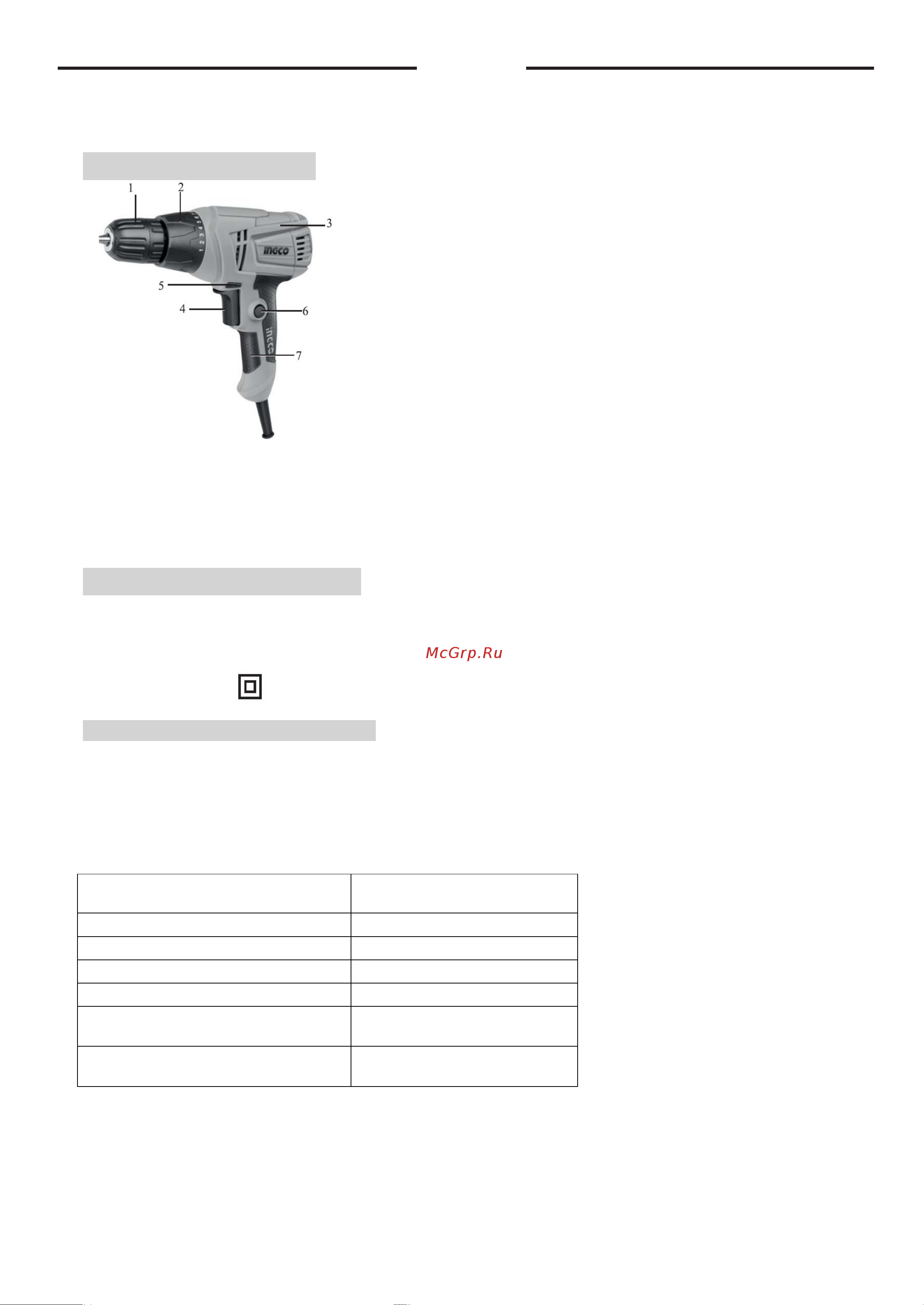 INGCO ED2808 [9/15] Русский