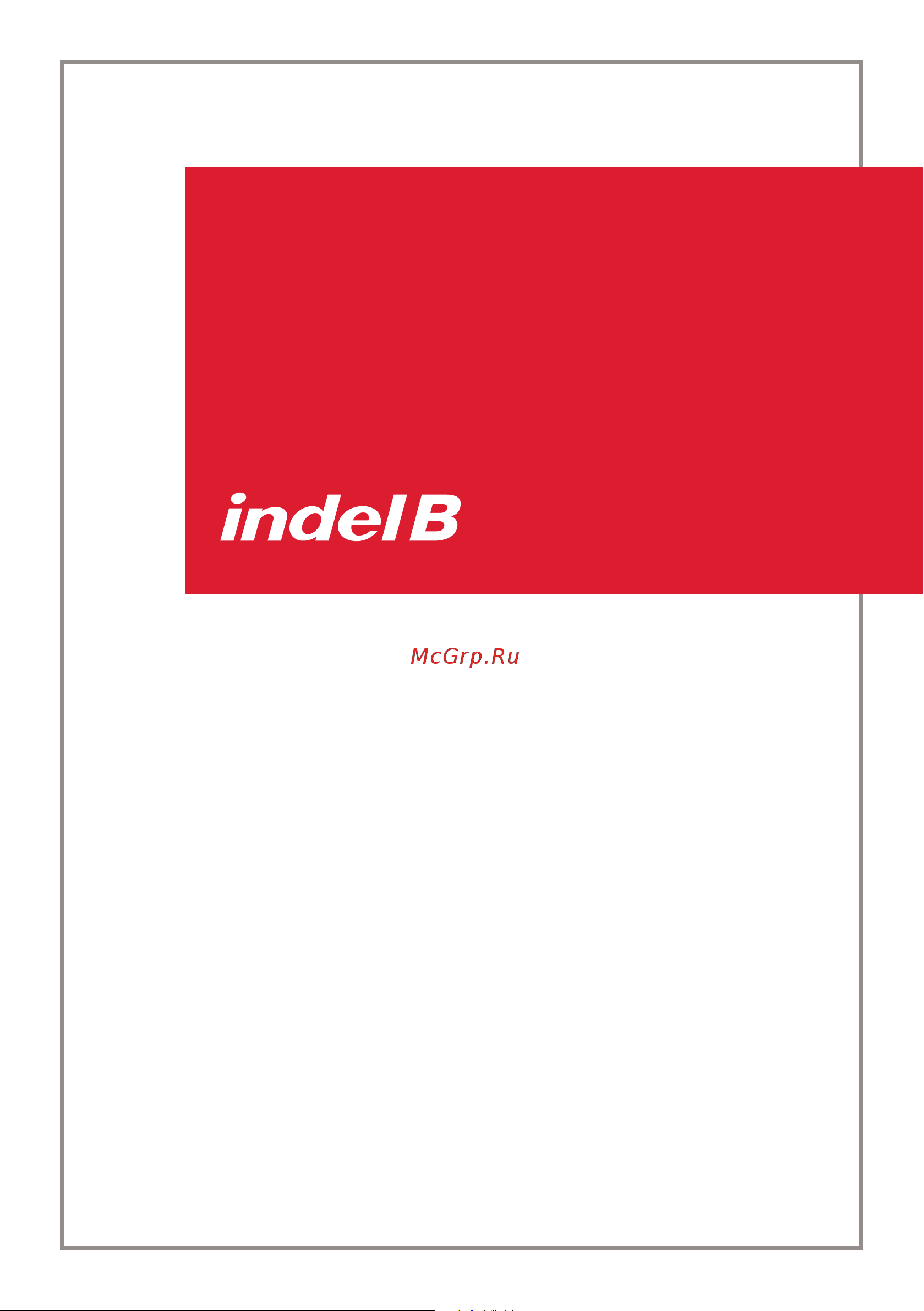 Indel B X40A Руководство по эксплуатации онлайн