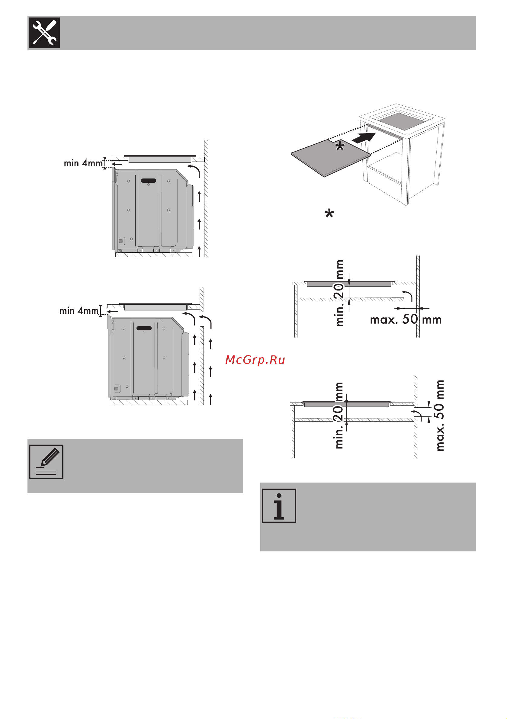 Smeg PM3643D [40/54] Установка