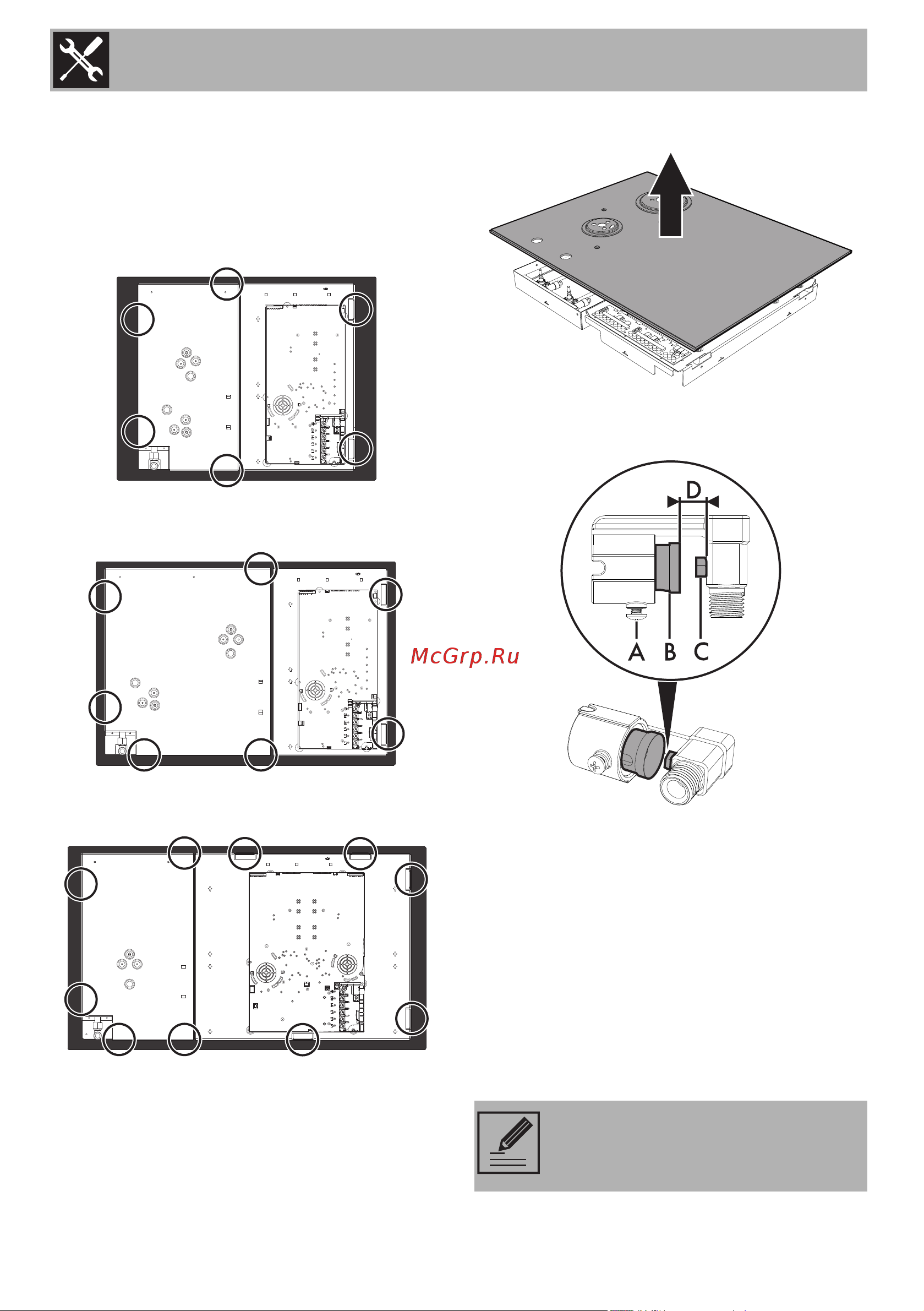 Smeg PM3643D [46/54] Установка
