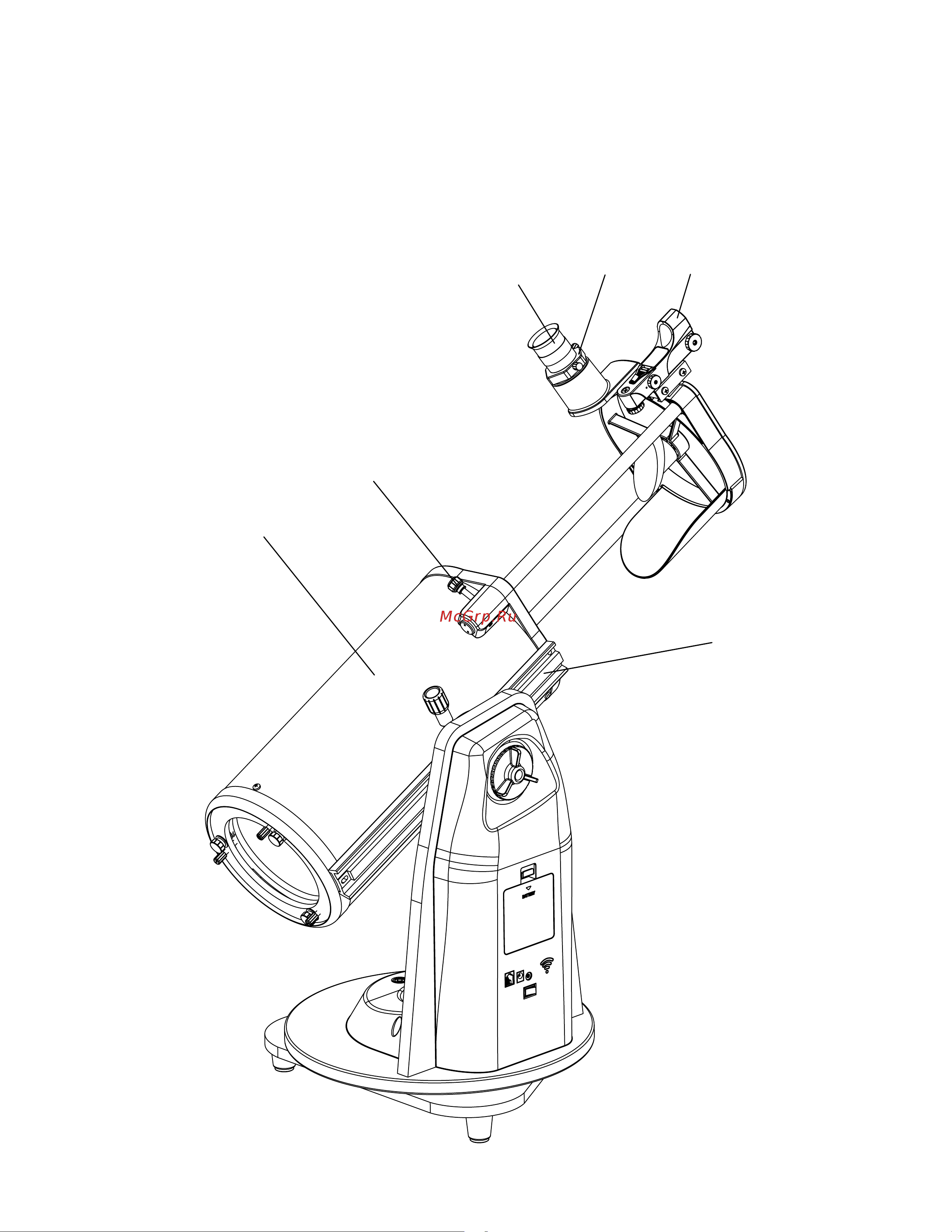 Sky-Watcher Dob 130/650 Virtuoso GTi GOTO [9/24] Часть iv установка аксессуаров