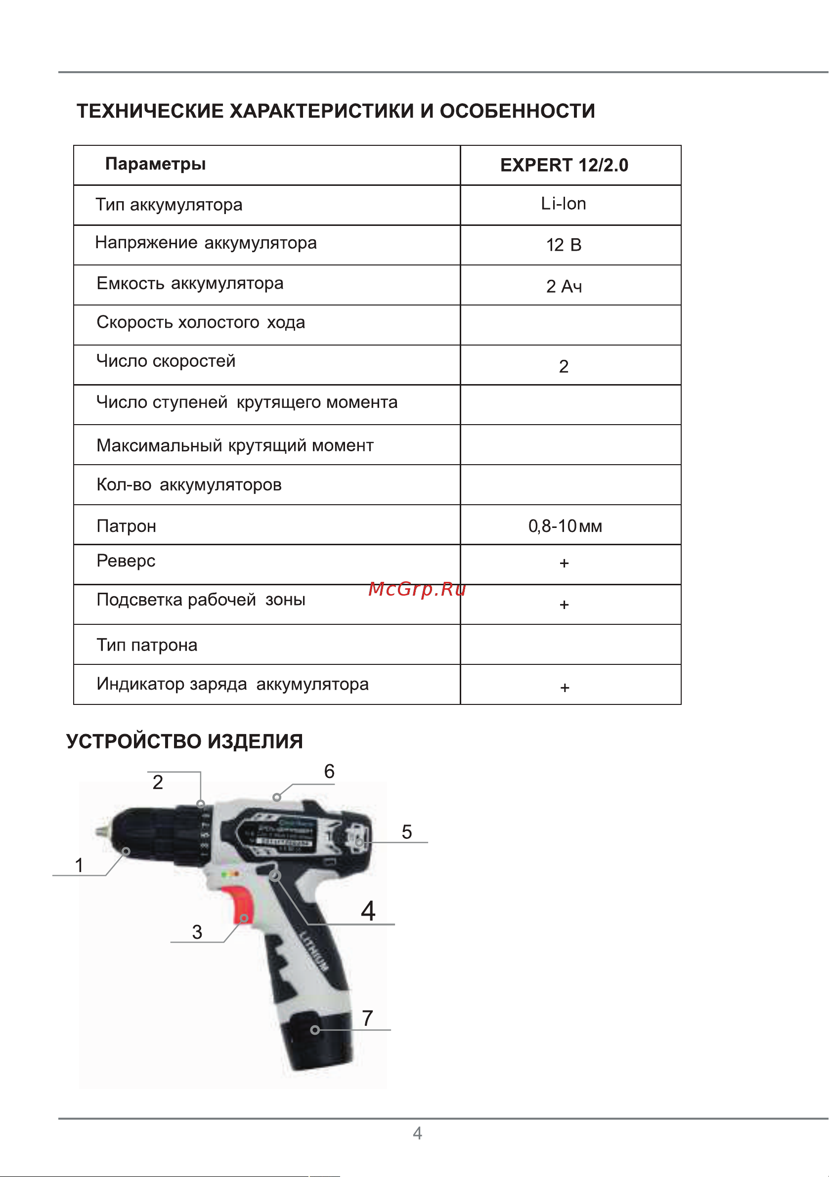 ELECTROLITE  12/2.0 Руководство по эксплуатации онлайн [3/17] 792399