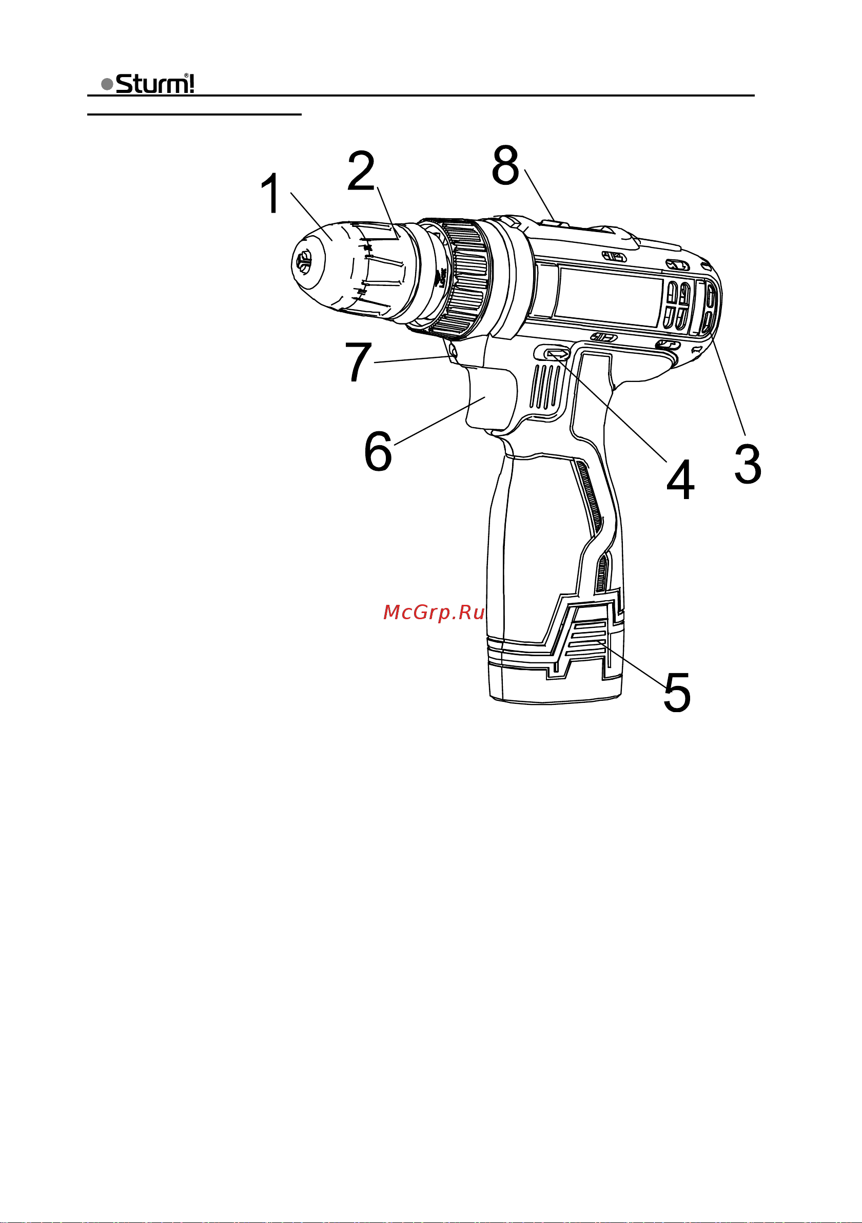 Sturm CD3314LPT [4/19] Комплектность поставки