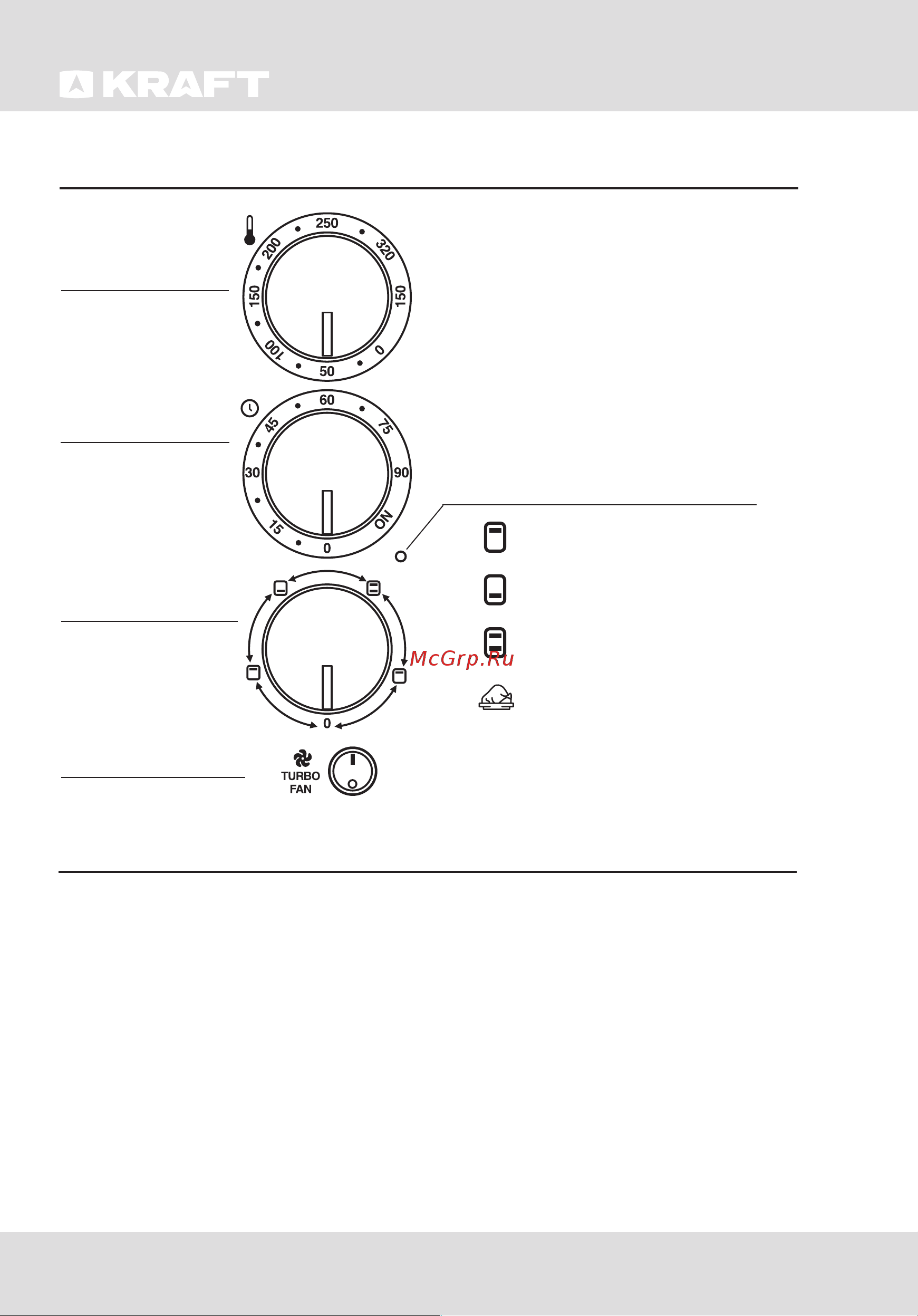 KRAFT KM-MV3801GR [33/44] Орнату және қосу
