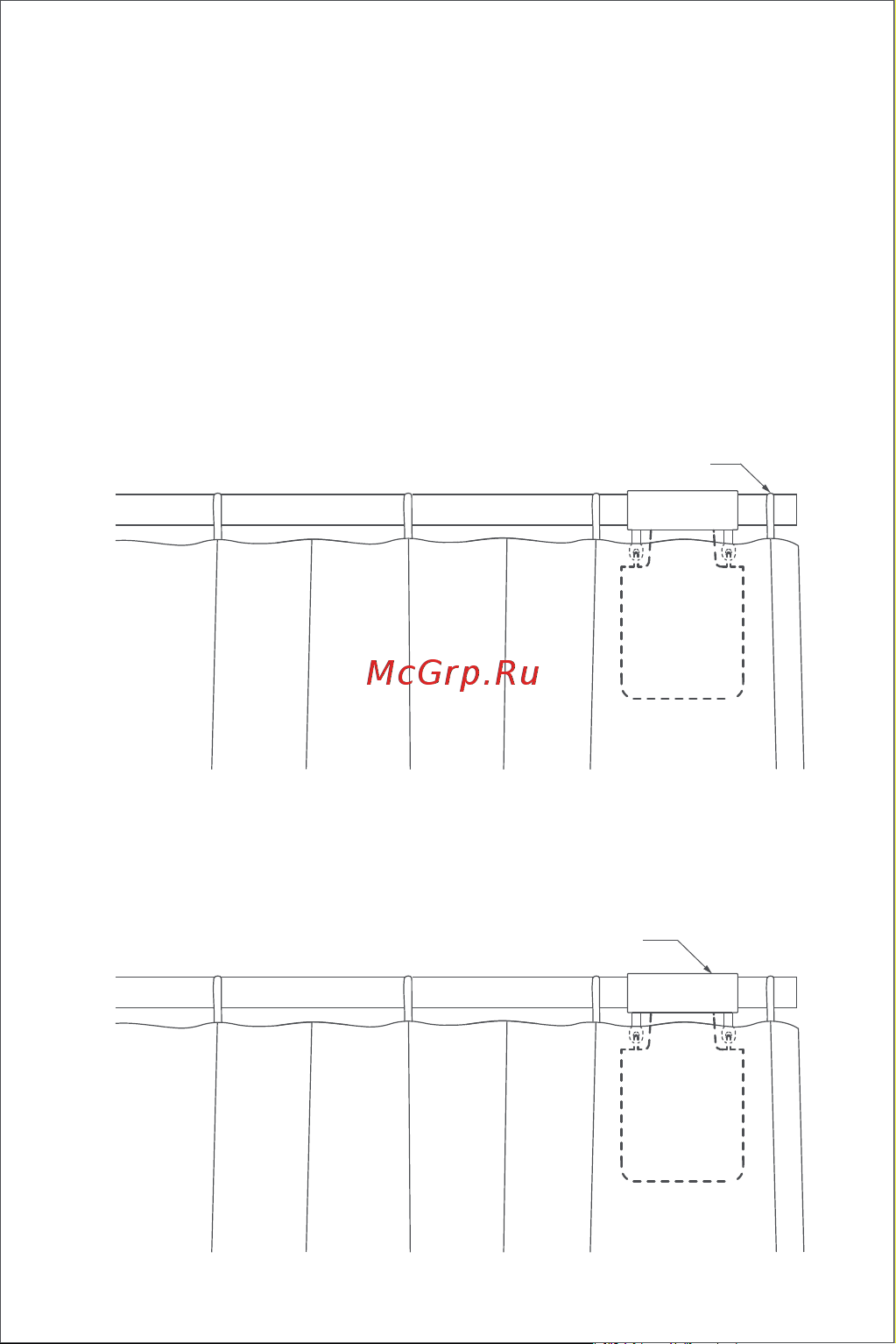 Aqara CM-M01 [28/132] Односторонние шторы