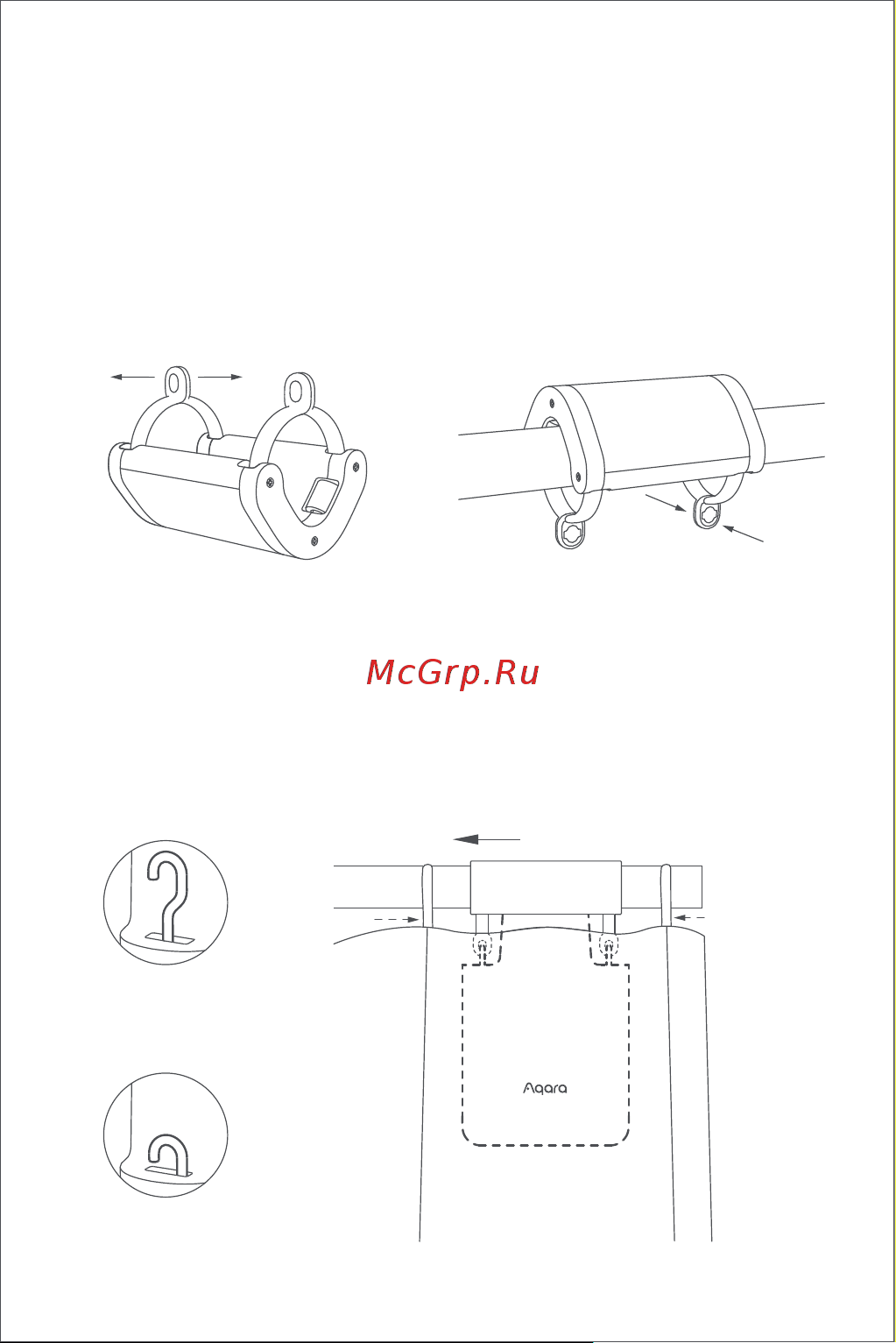 Aqara CM-M01R [9/132] Installation methods