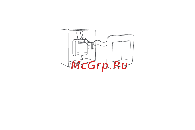 Aqara SWK43 [167/217] Fixez et enchâssez le module de commutation unique dans des appareils comme une lampe pendante et une cassette pour éviter le danger à cause de faux contacts
