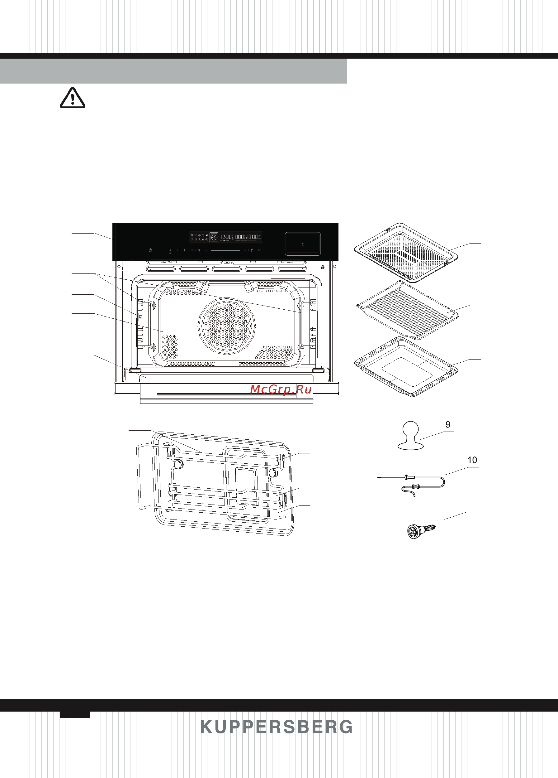 Kuppersberg KSO 616 [38/92] Setting up your oven