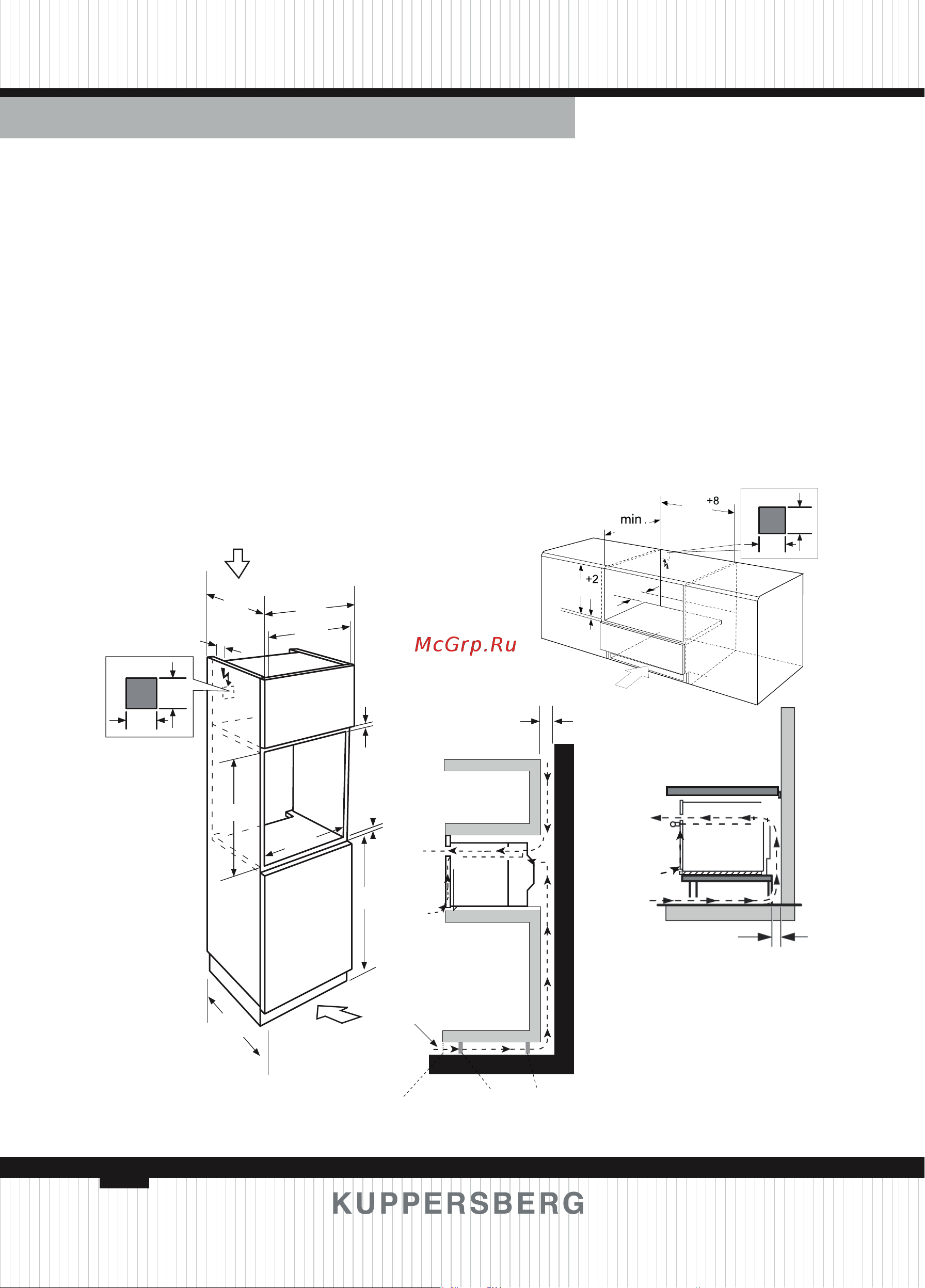 Kuppersberg KSO 616 [40/92] Cupboard feet