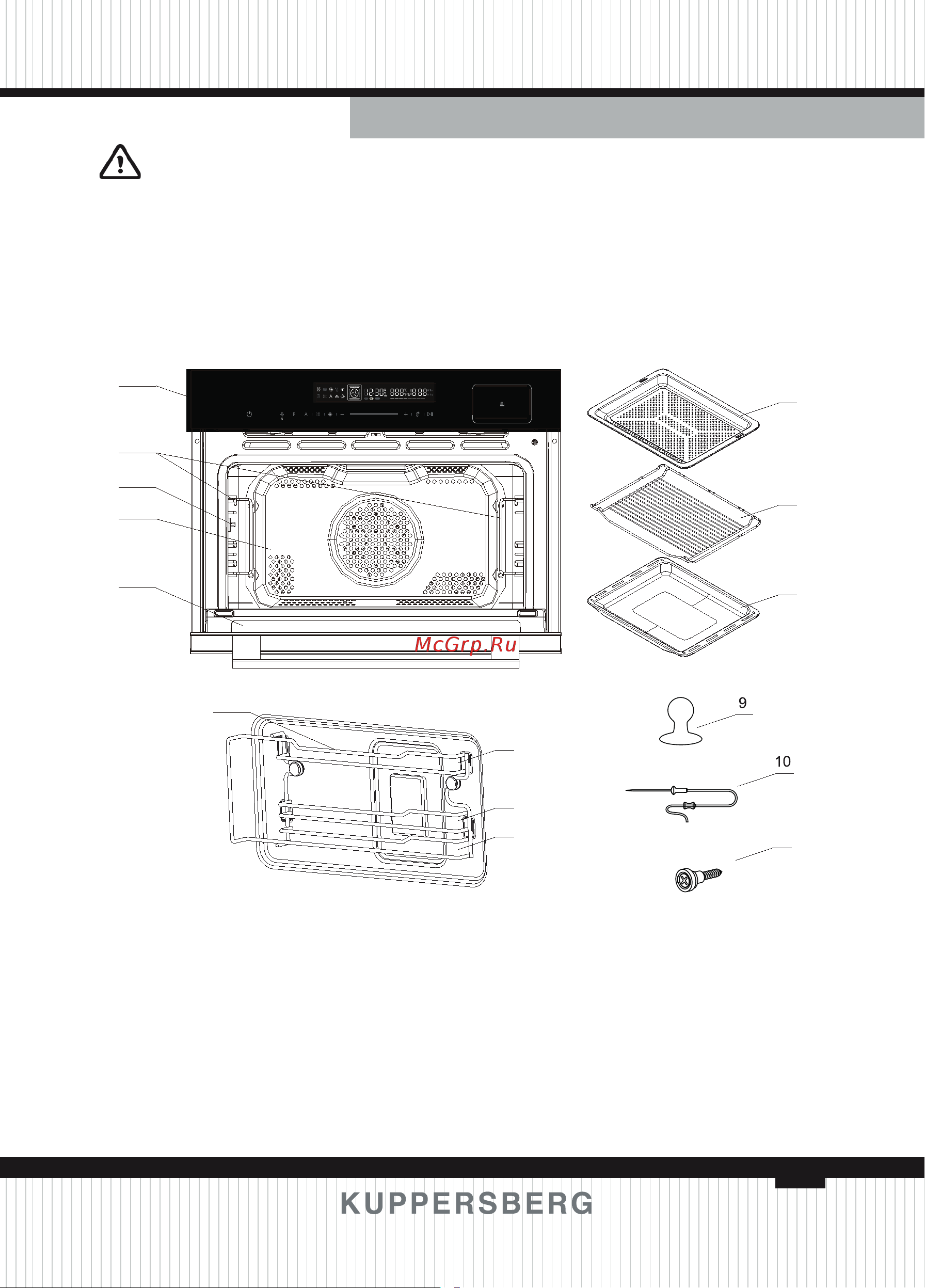 Kuppersberg KSO 616 [9/92] Backofeninstallation