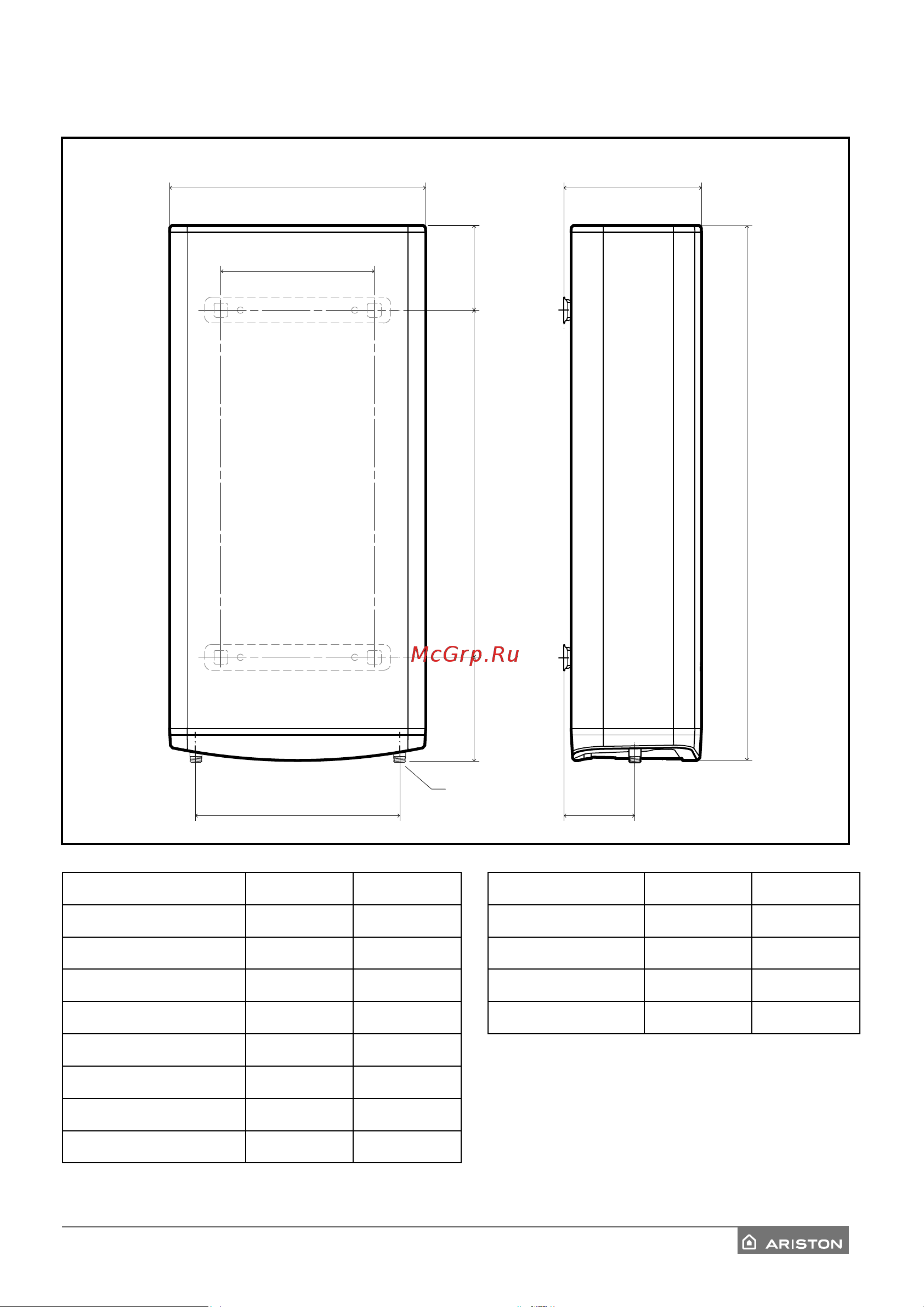 Ariston VELIS TECH R ABS 30 [63/64] Installation scheme схема установки схема встановлення орнату сызбасы