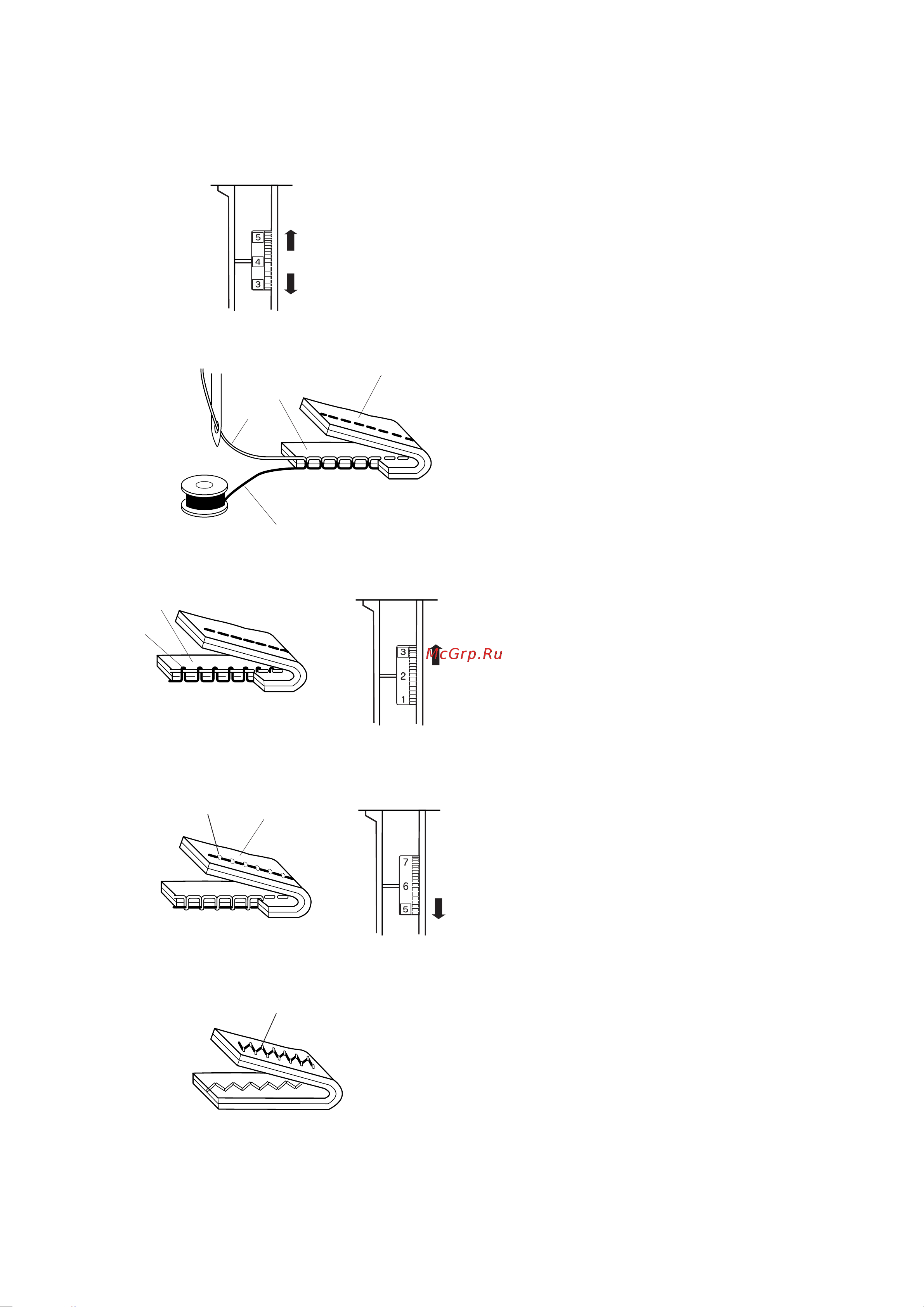 Comfort 2 [13/20] Изменение натяжения верхней нити