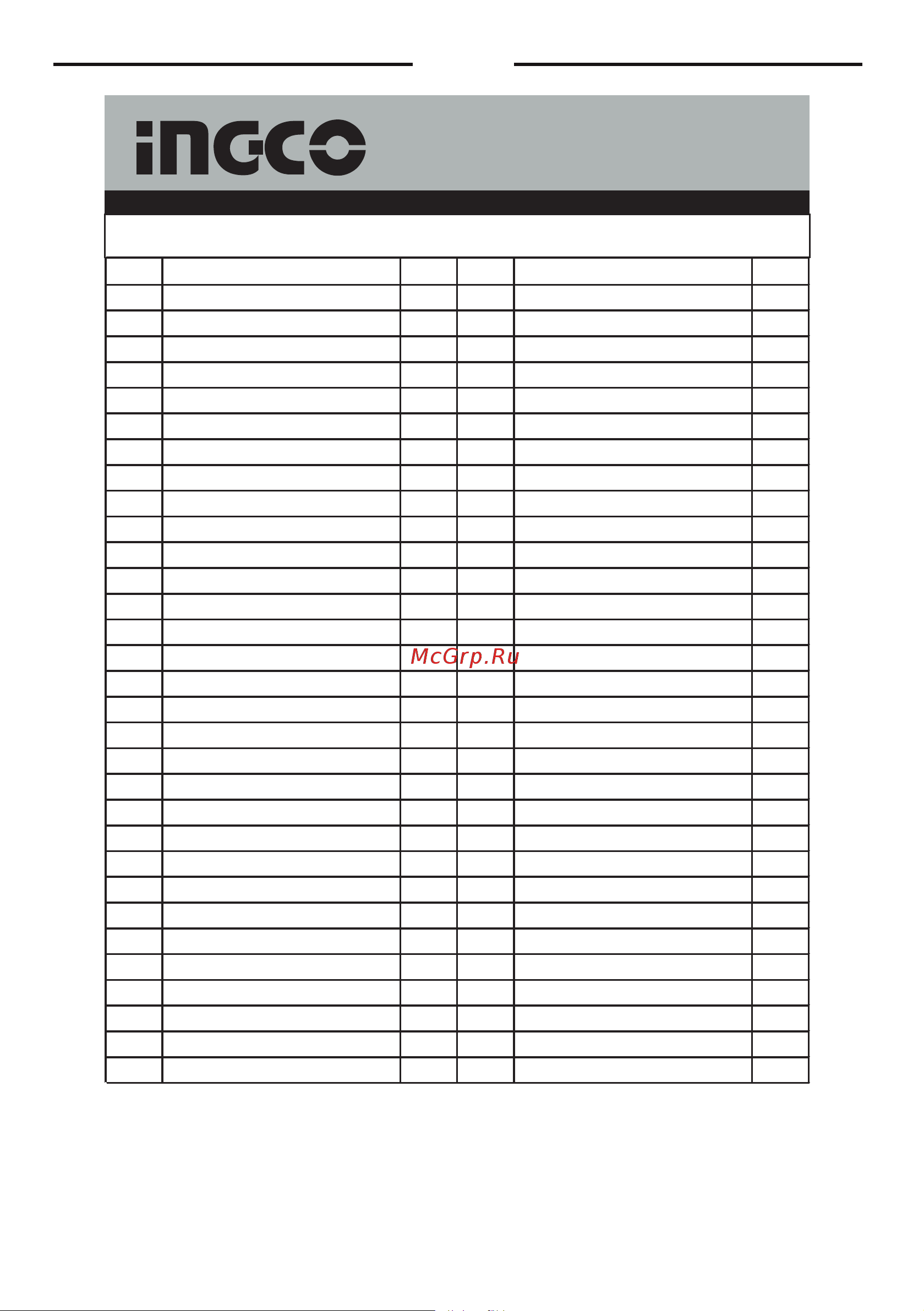 INGCO BMS14007 [16/17] Bms14002 ubms14002 英西版 0214 v04 17 pdf