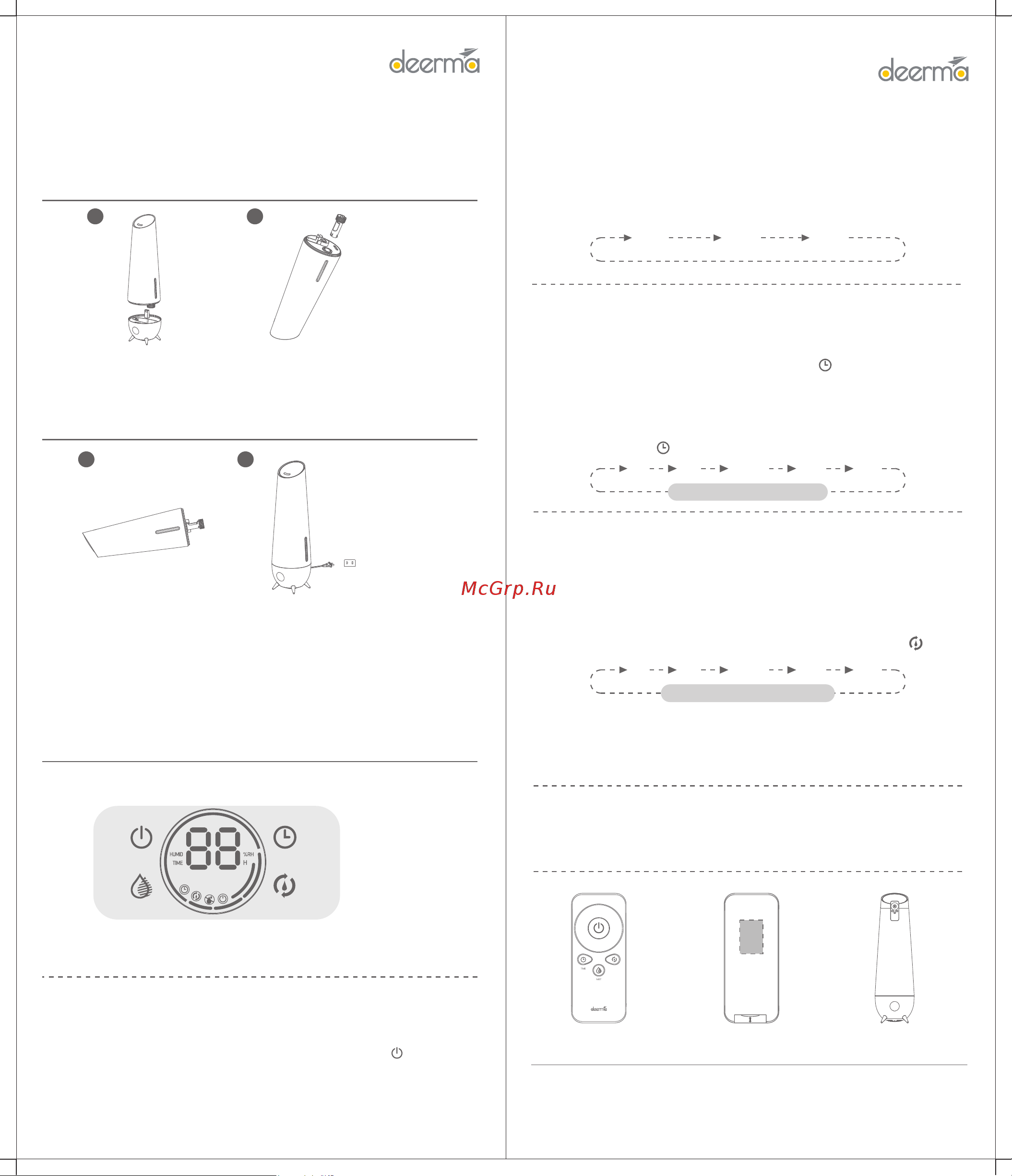 Deerma DEM-LD612 [3/10] Use instructions