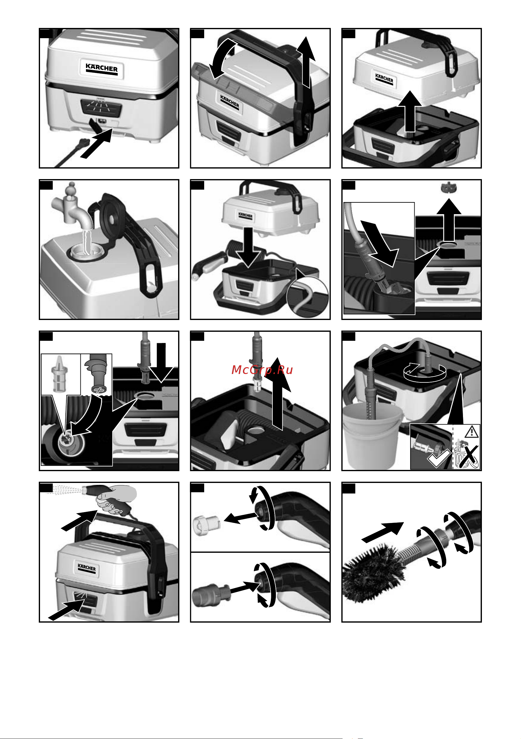 Karcher OC 3 Plus 1.680-030 Руководство по эксплуатации онлайн [3/11] 834136