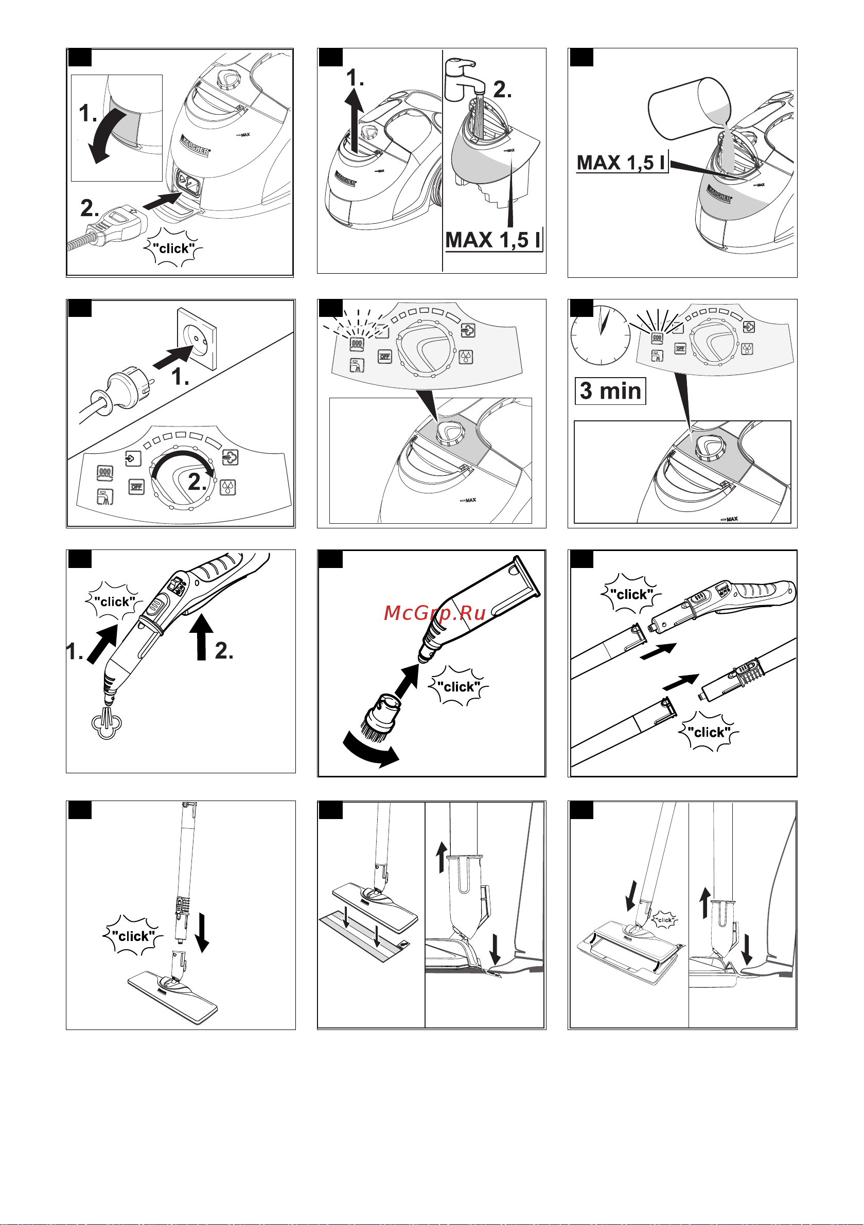 Karcher SC 5 EasyFix Iron Руководство по эксплуатации онлайн [3/202] 793177