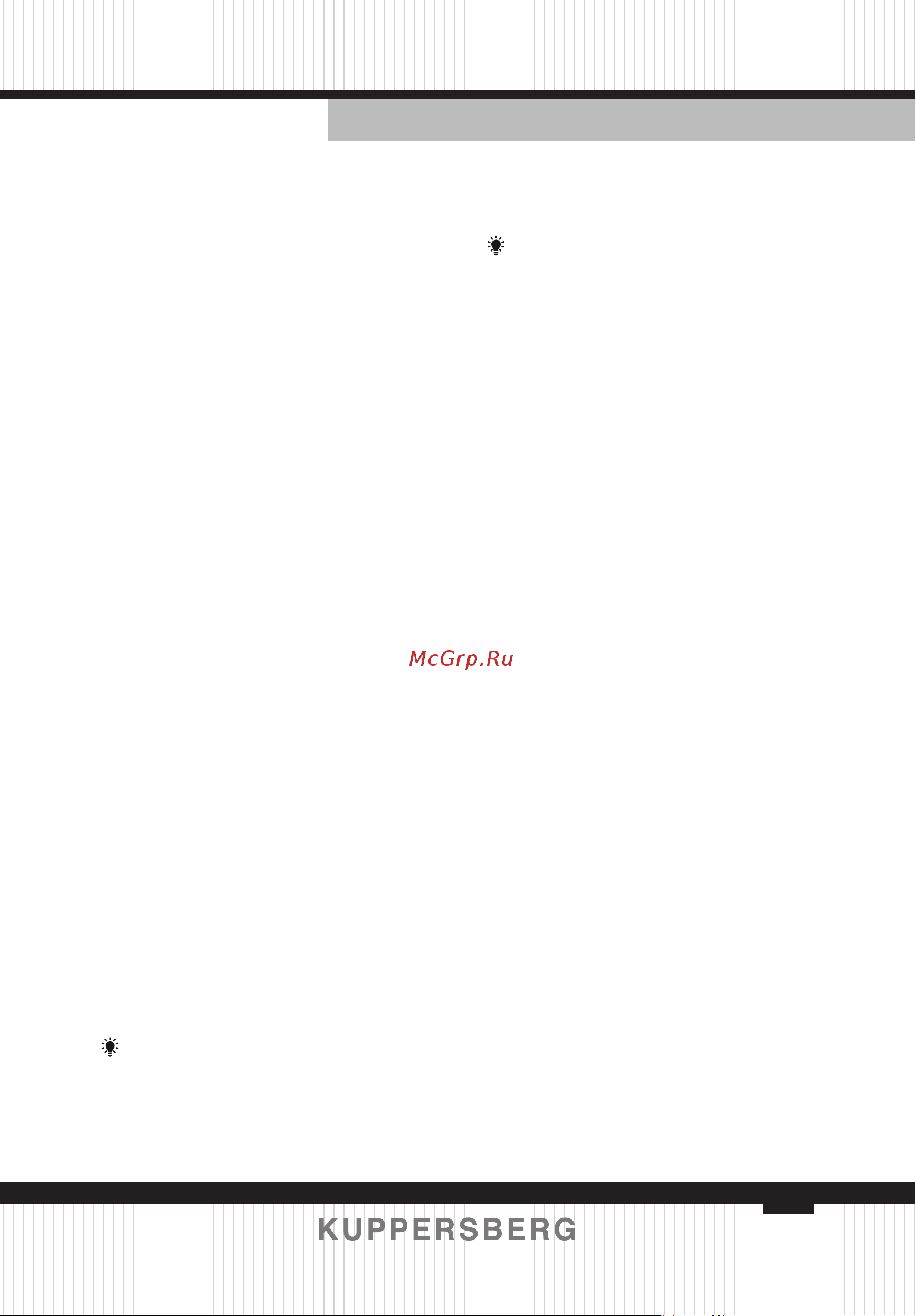 Kuppersberg ICS 622 R [5/80] Betrieb und instand haltung