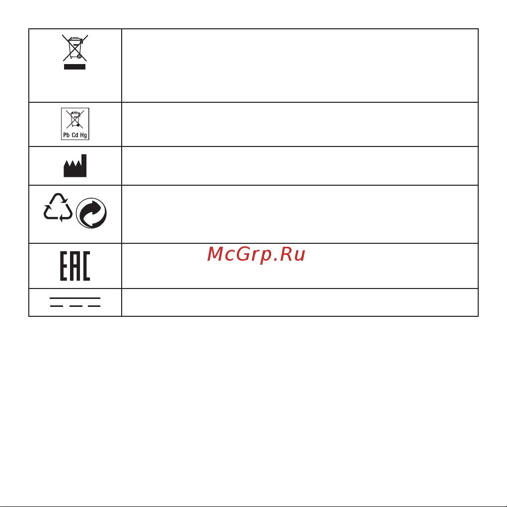 Beurer MG10 Black [110/140] Предостережения и указания
