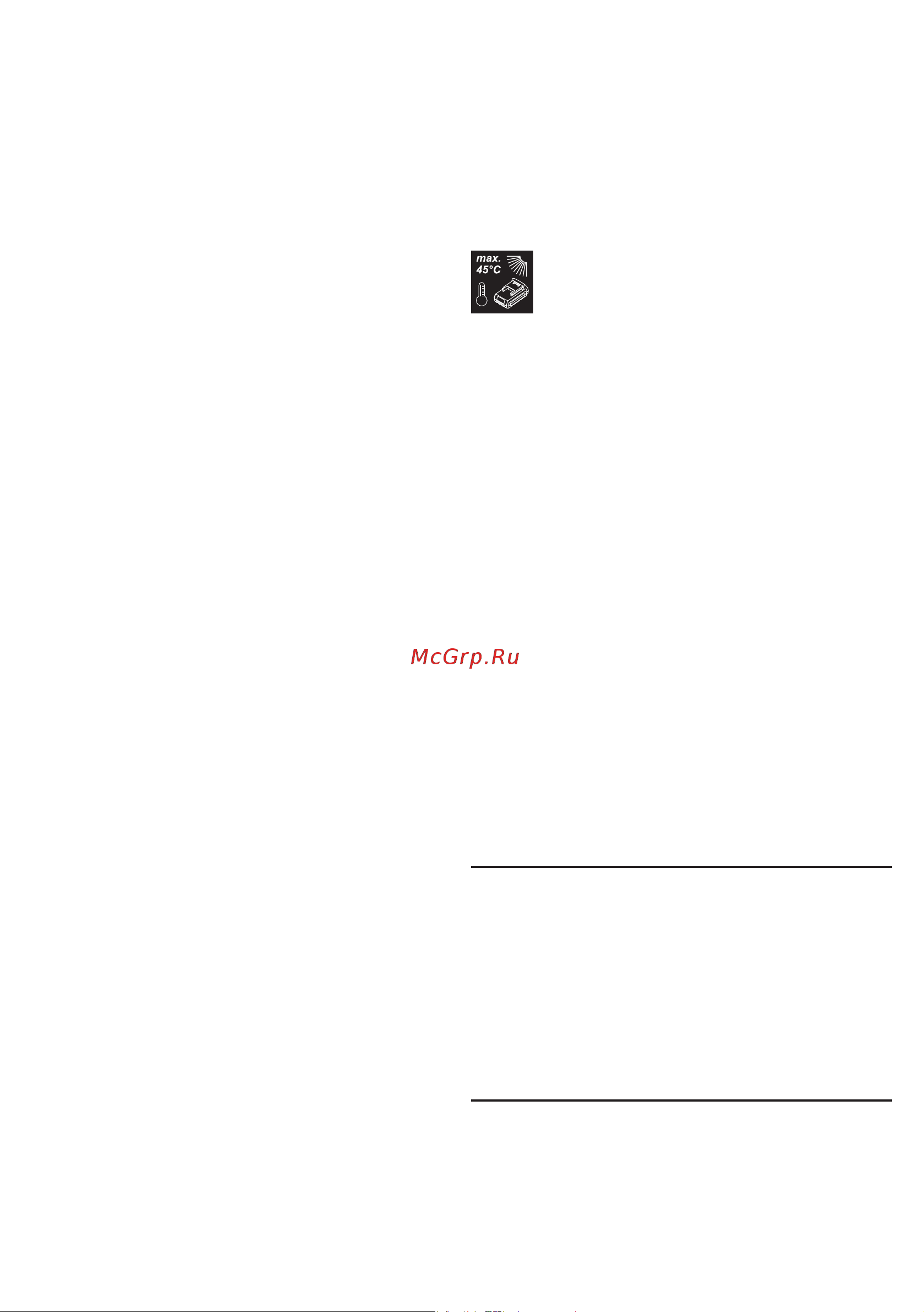 Crown CT21072HBX-2 BMC [39/172] Avvertenze di sicurezza speciali