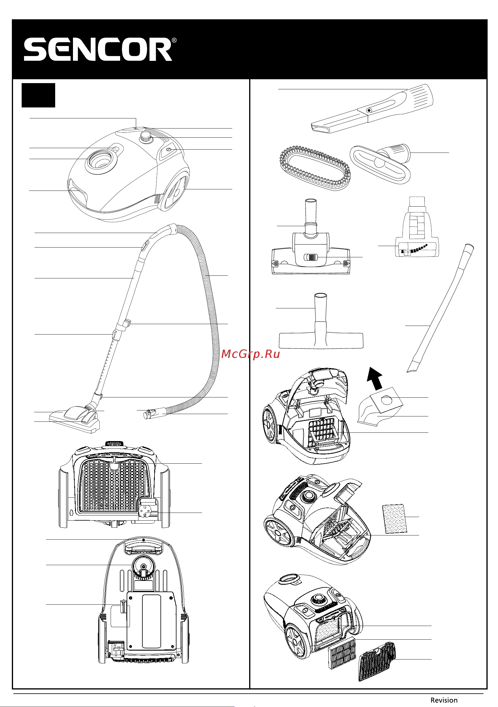 Sencor SVC 6920OR-EUE3 [4/6] Svc 6920or 4aaaa eco power